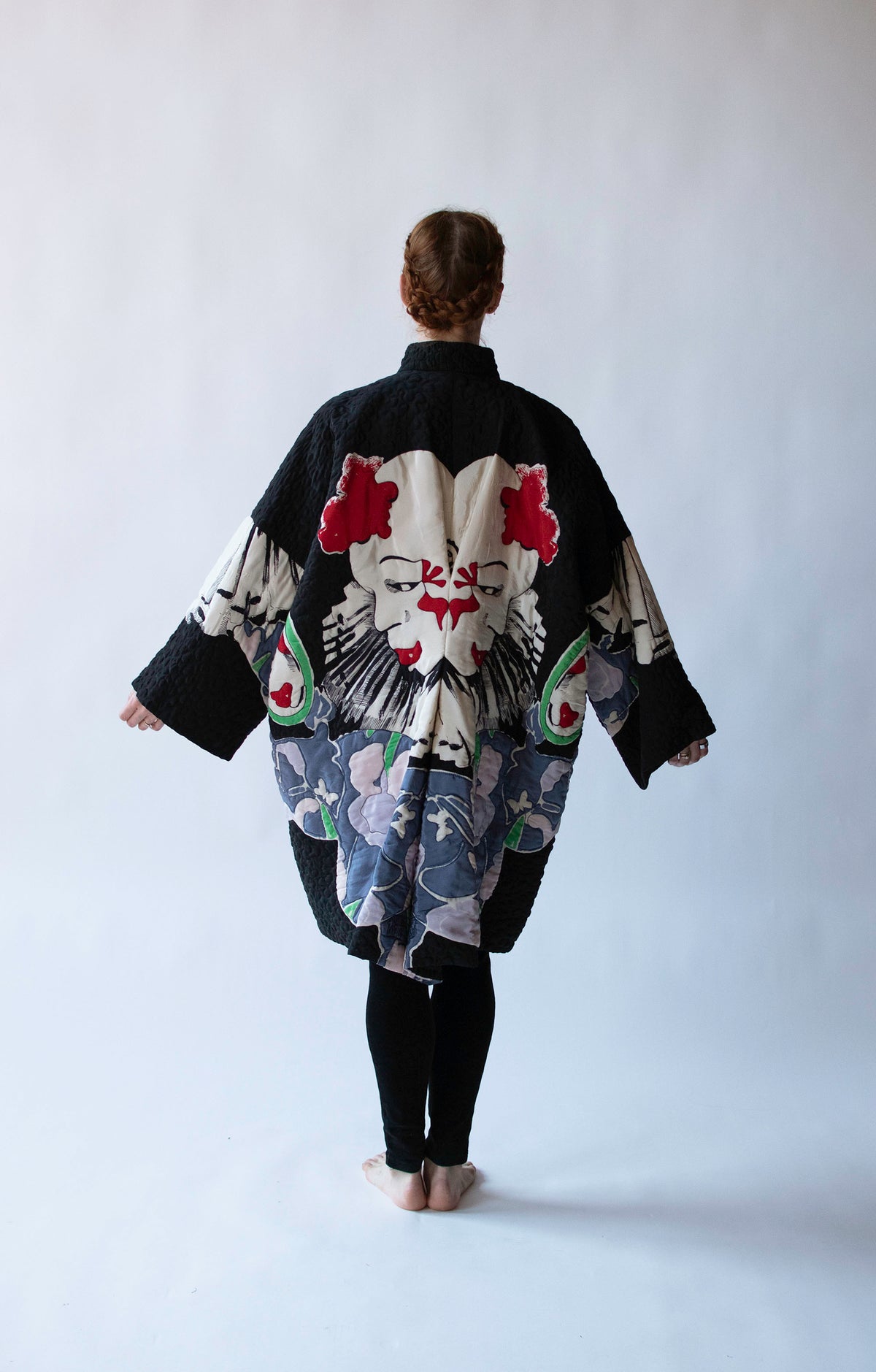 Pierrot Silk Opera Coat | Michaele Vollbracht