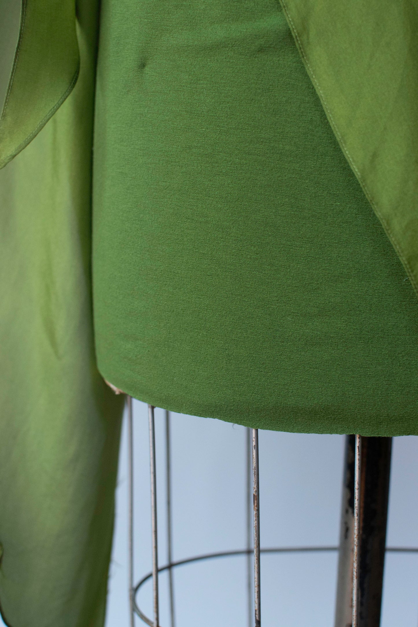 Green Jersey & Silk Tunic | DKNY