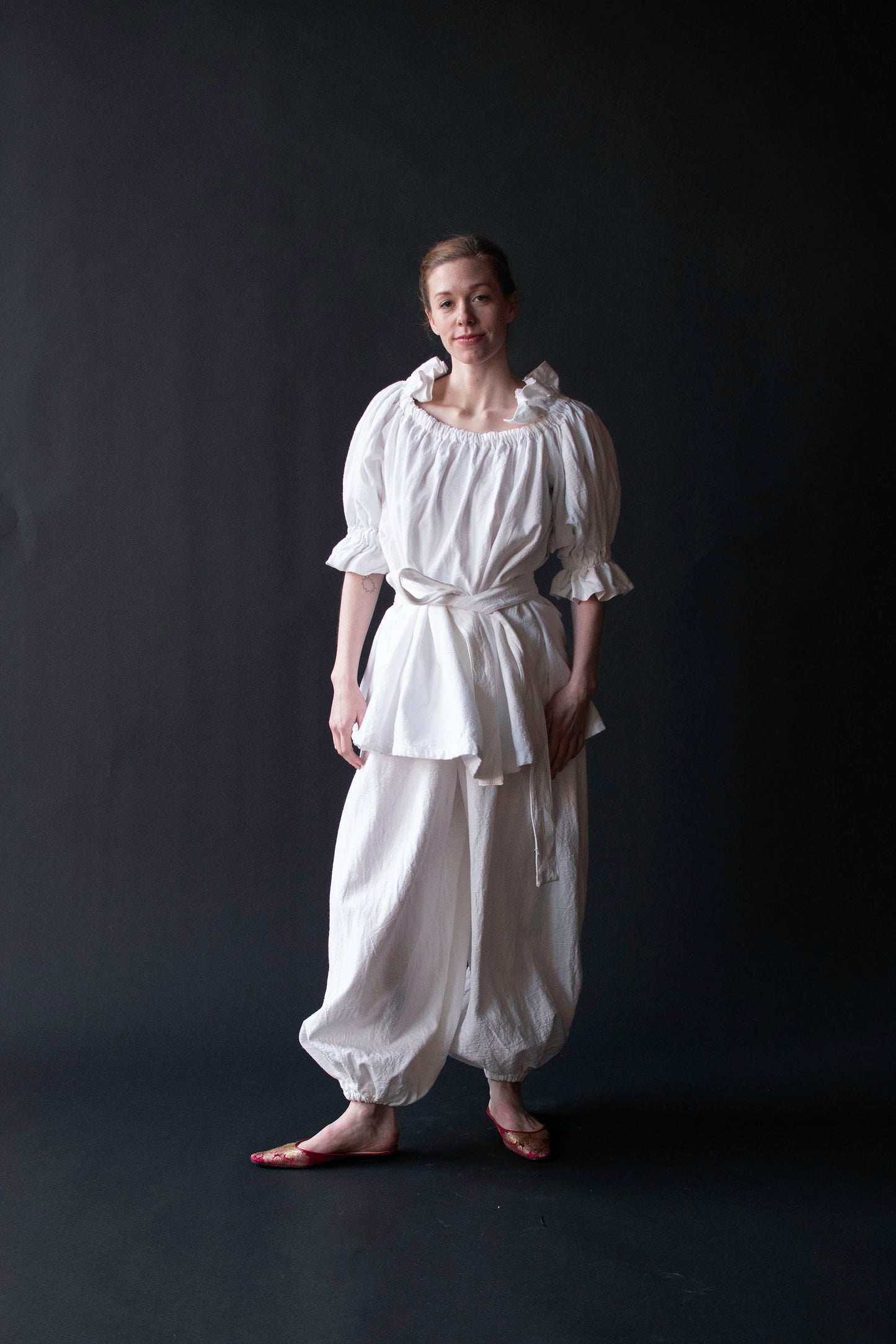 1990s Cotton Pants Set | Jan Barboglio