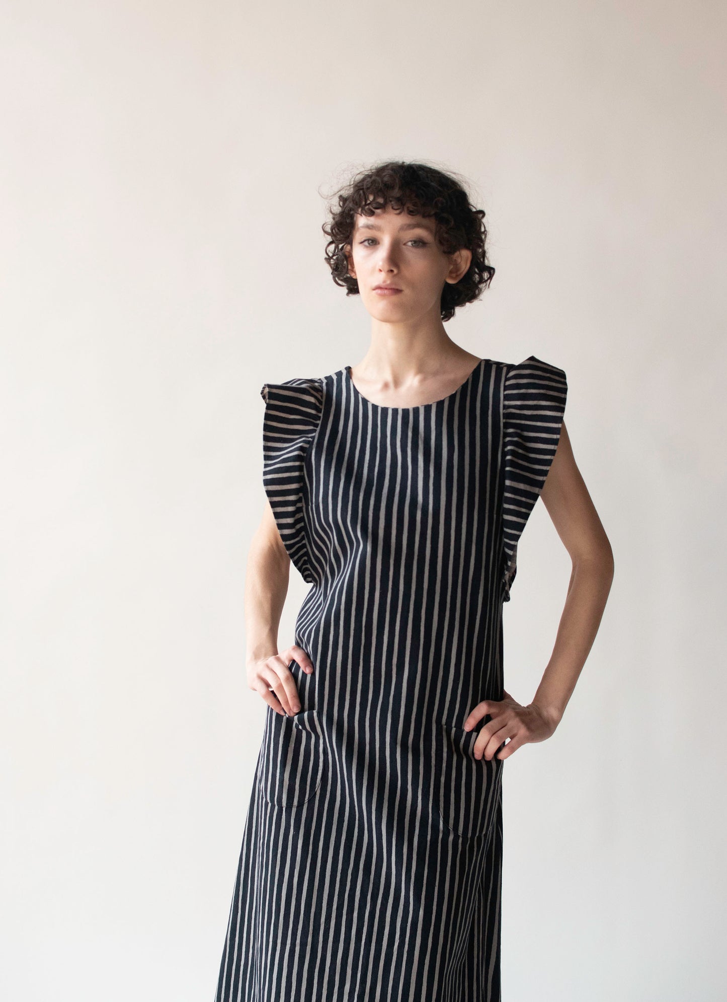 Striped Pinafore | Marimekko