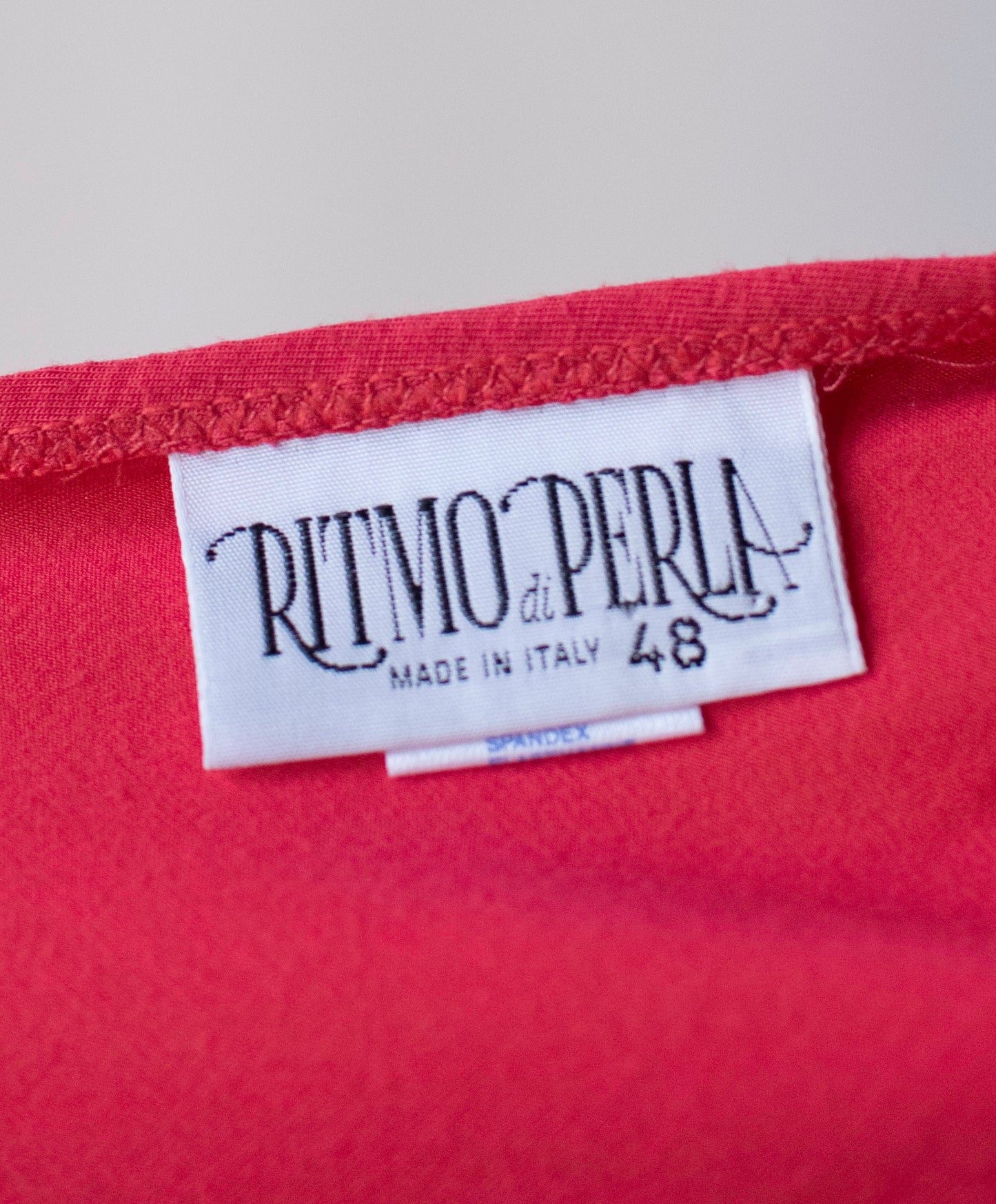 Red Dress w/ Fringe | Ritmo di Perla