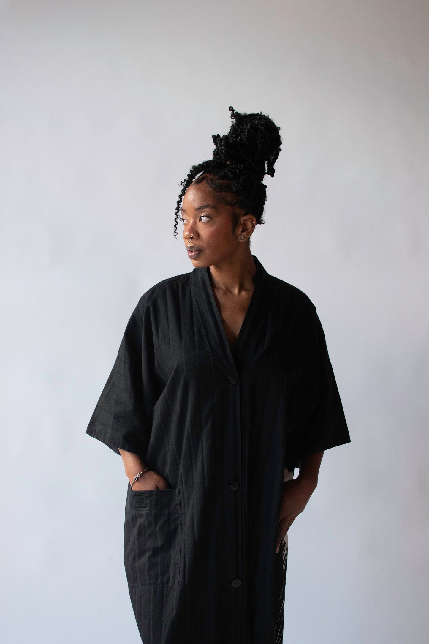 1990s Brushstroke Caftan | Marimekko