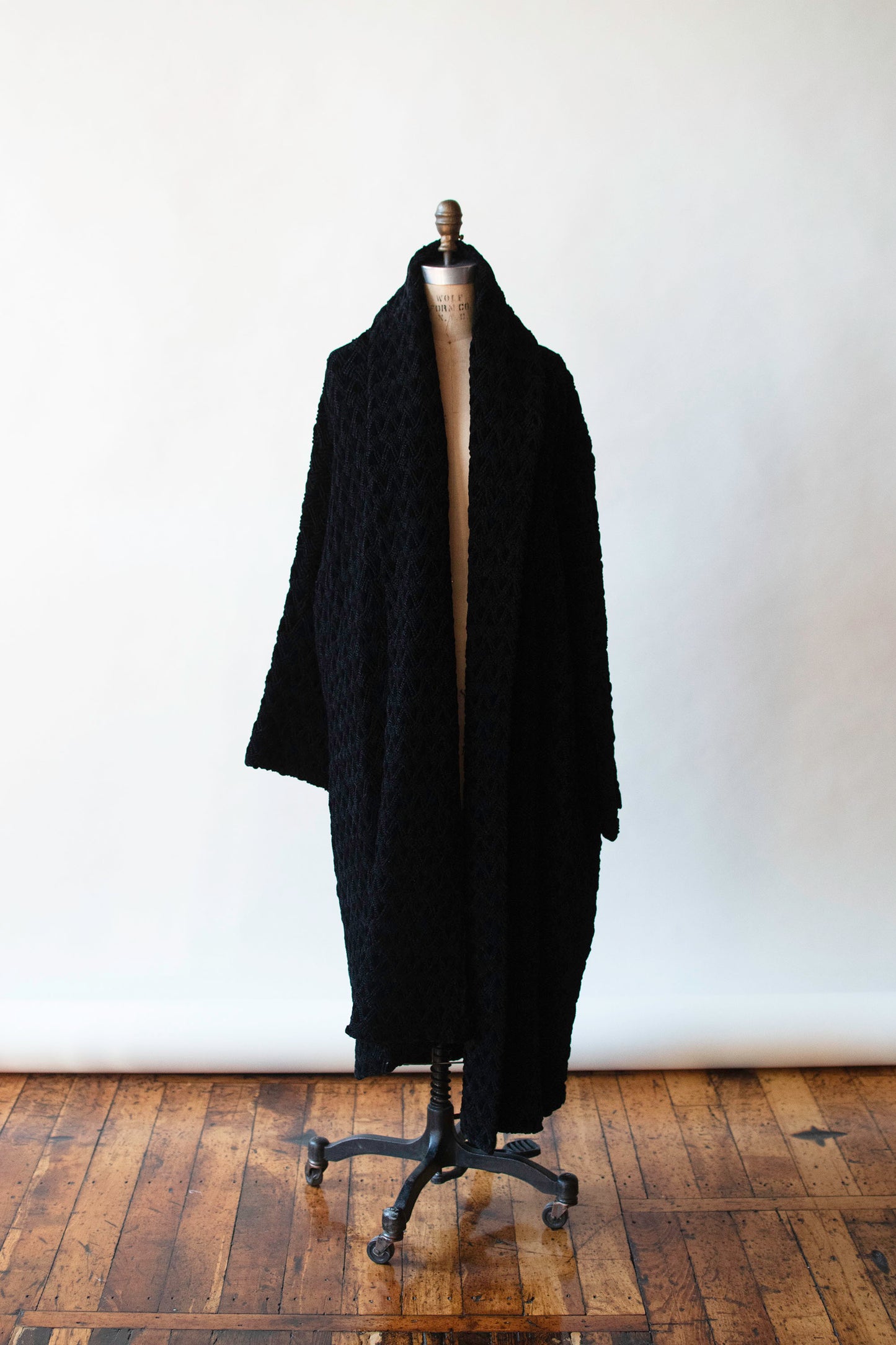 Black Velvet Coat | Callaghan by Romeo Gigli