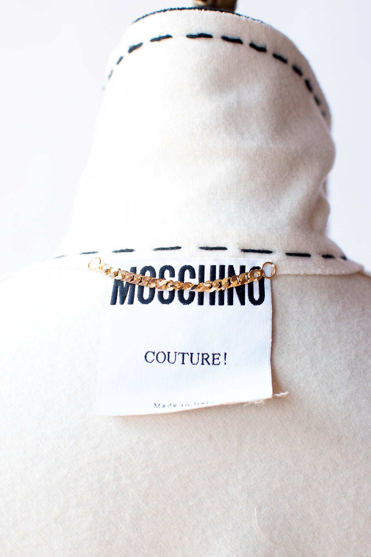 1990s Reversible Coat | Moschino Couture