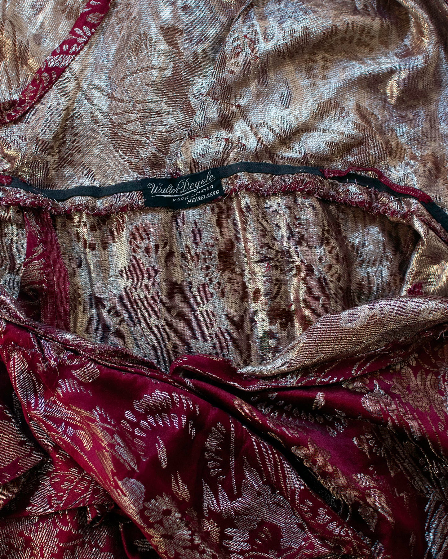 1930s Lame Gown | Walter Degele