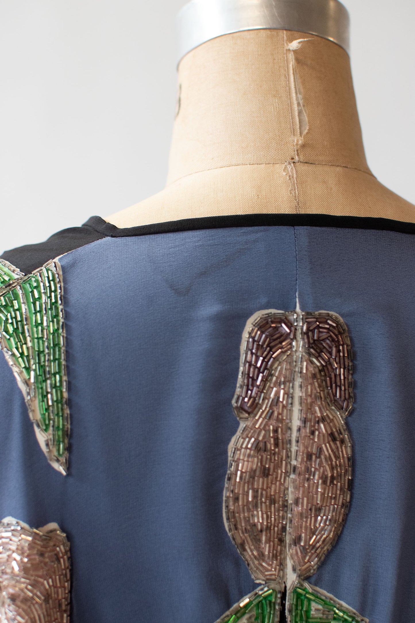 1980s Beaded Silk Caftan | Michaele Vollbracht