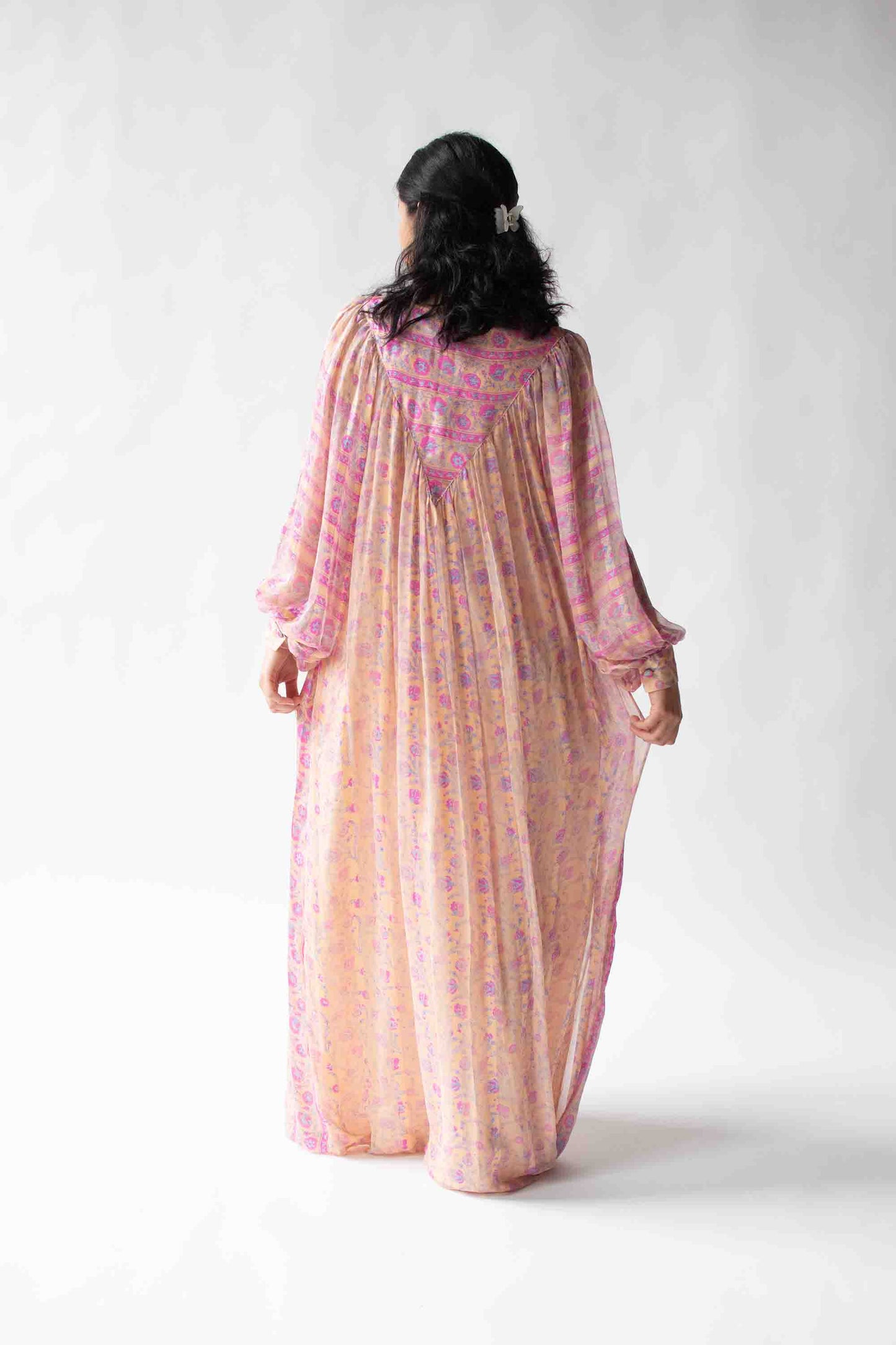 1970s Silk Dress | Raksha of Hindimp London