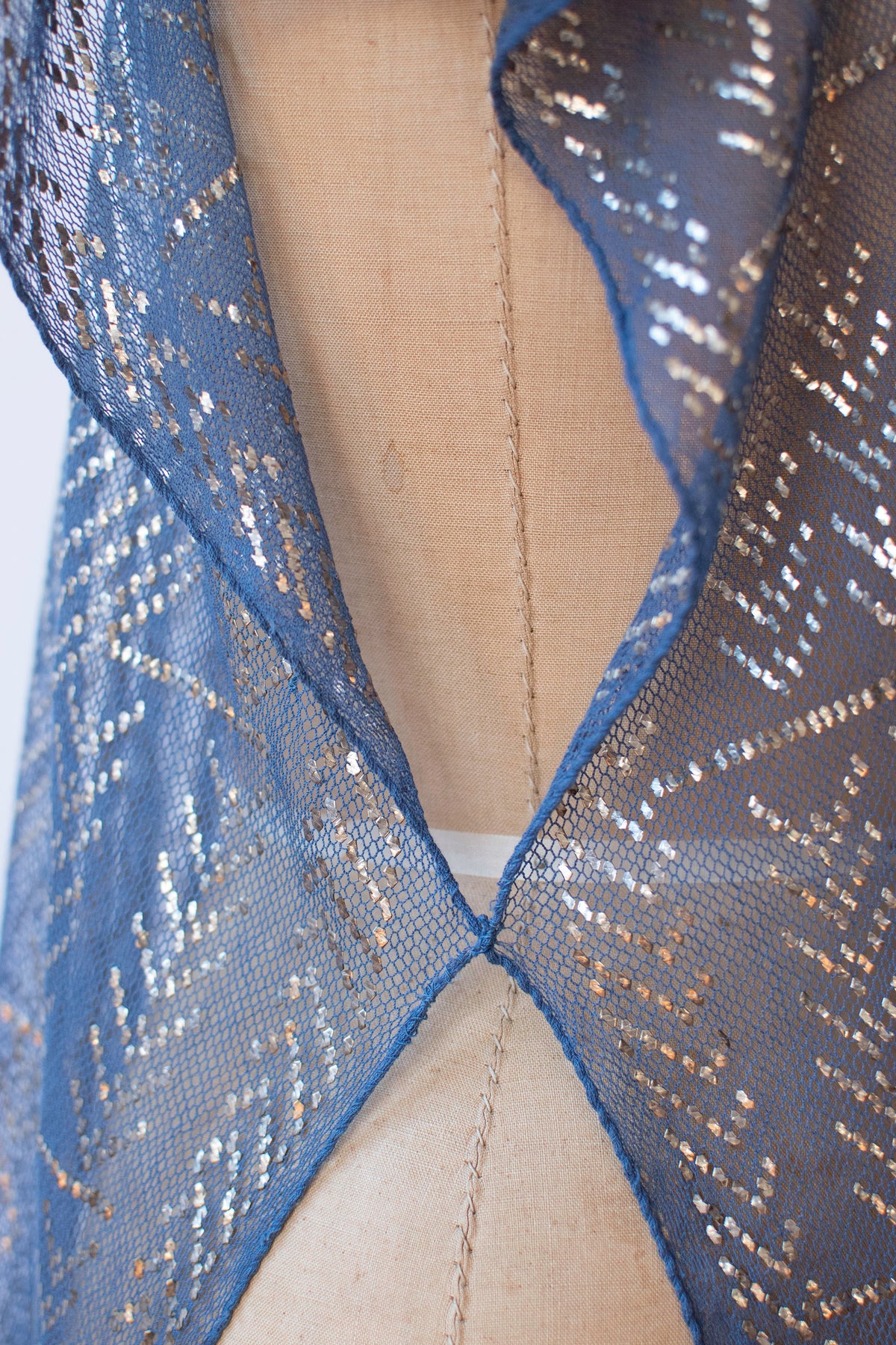 1920s Assuit Tulle bi Telli Tunic