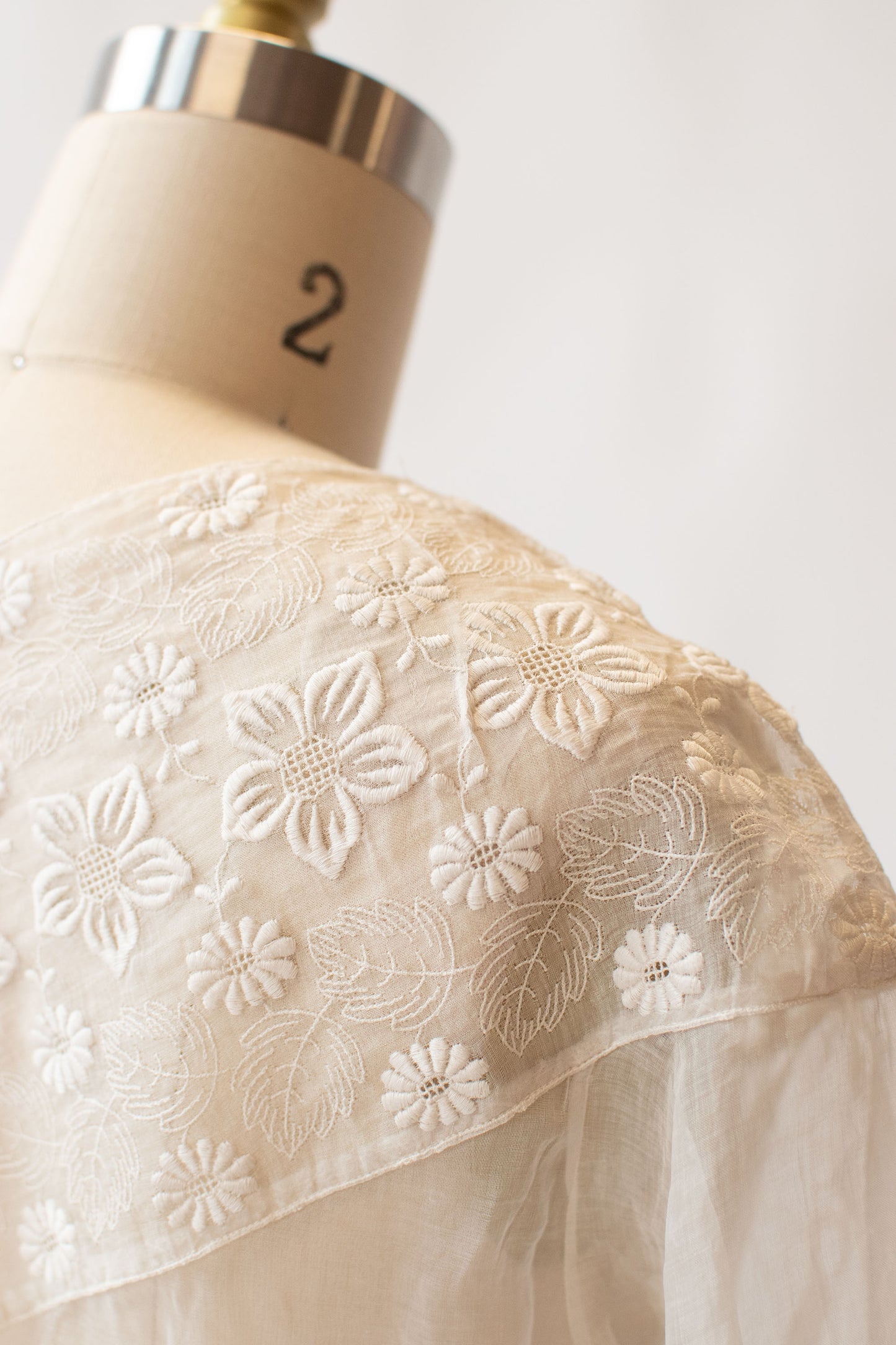 1920s Embroidered Dress