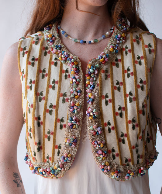 1960s Tapestry Vest | Saks Fifth Avenue