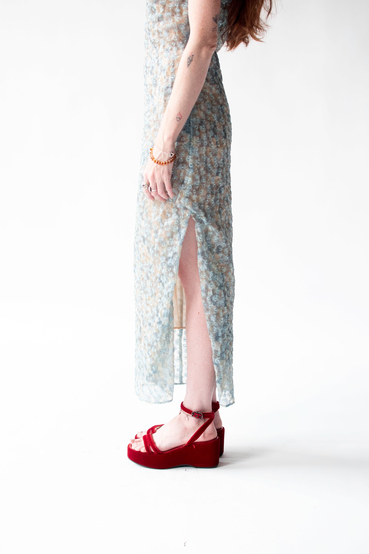 1990s Embroidered Dress| Cynthia Rowley