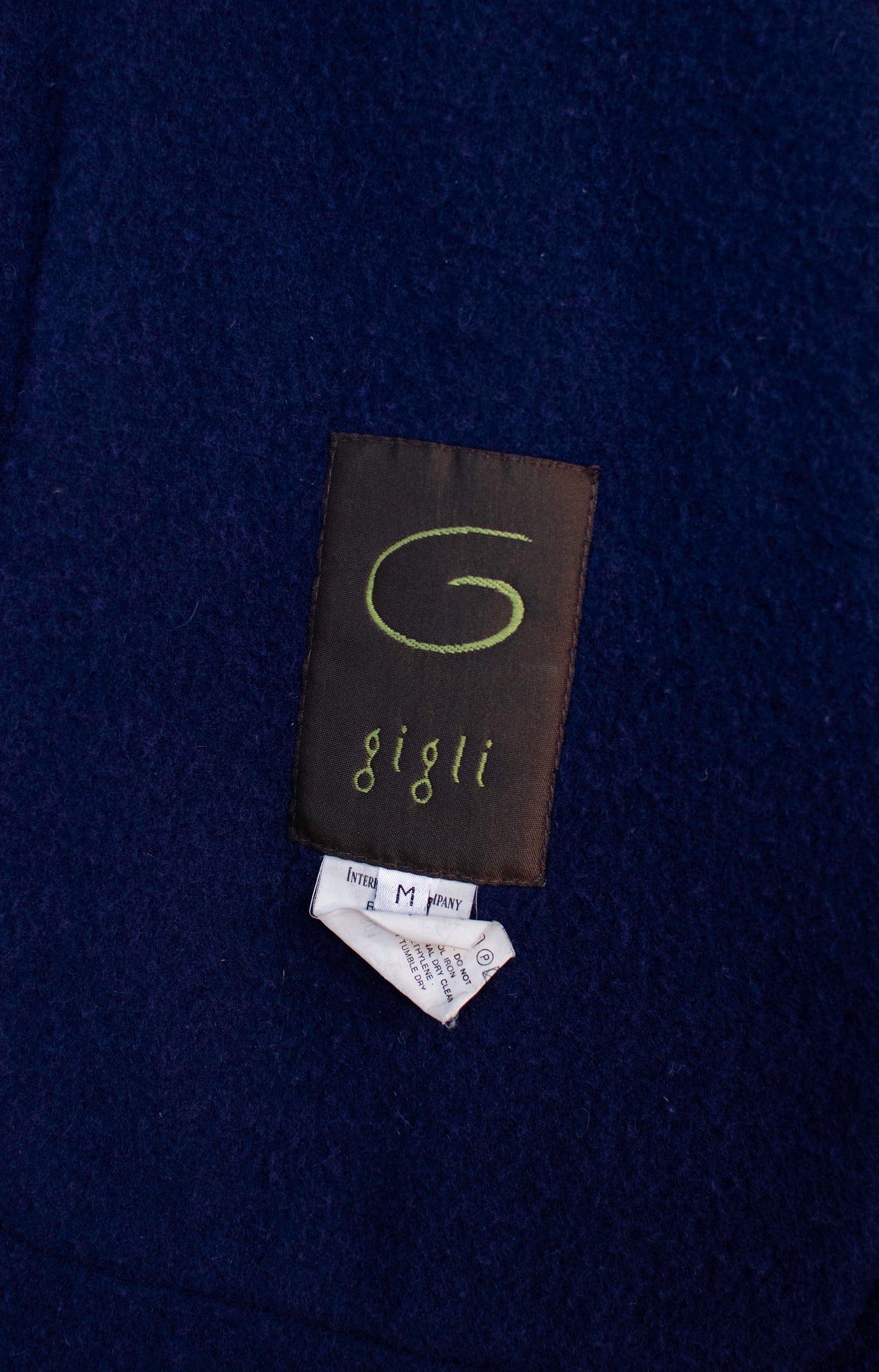 Cobalt Hooded Coat | Romeo Gigli