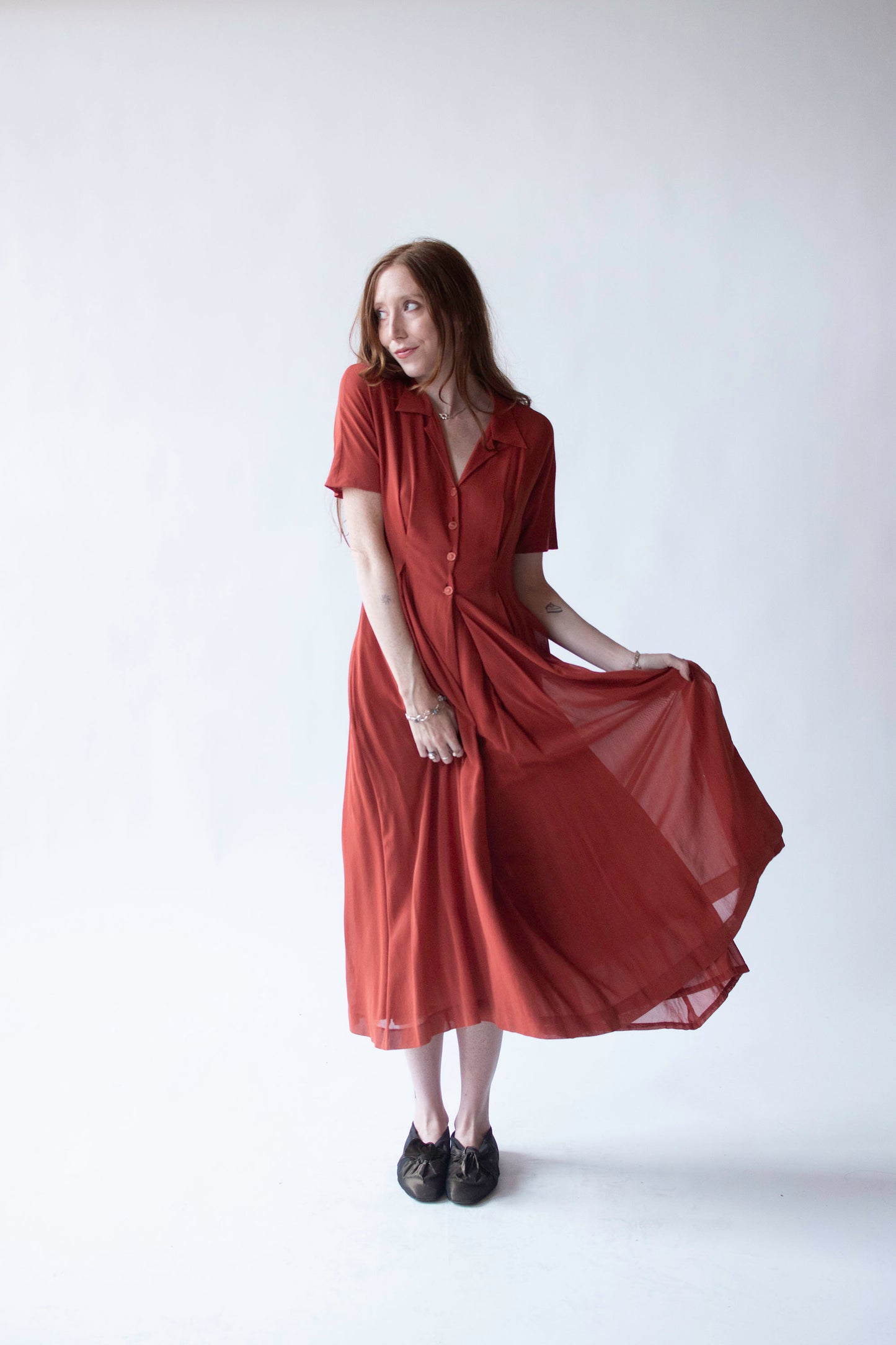 Rust Dress | Sybilla