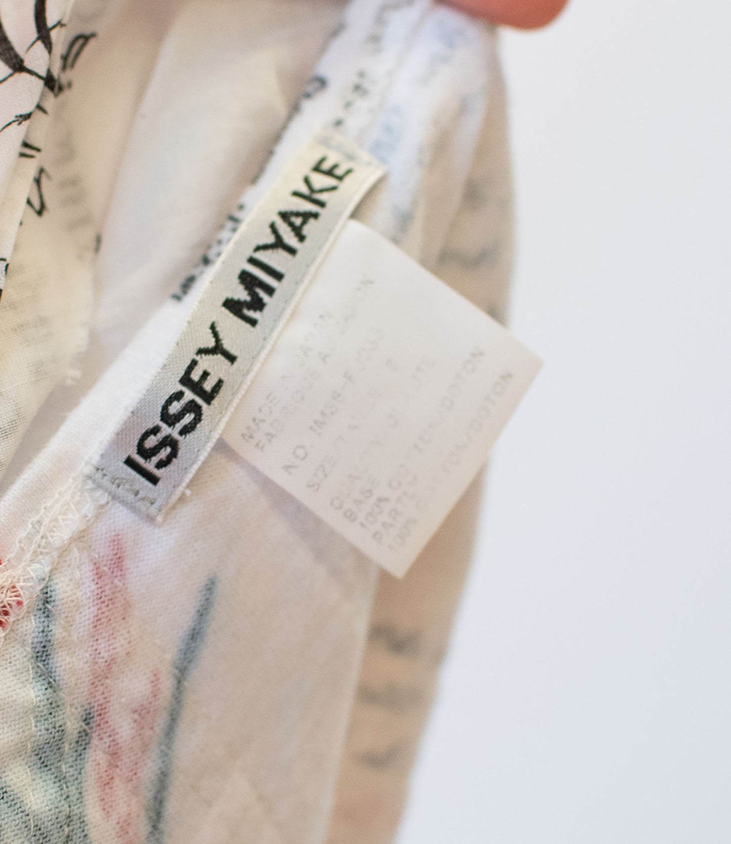 Printed top | Issey Miyake