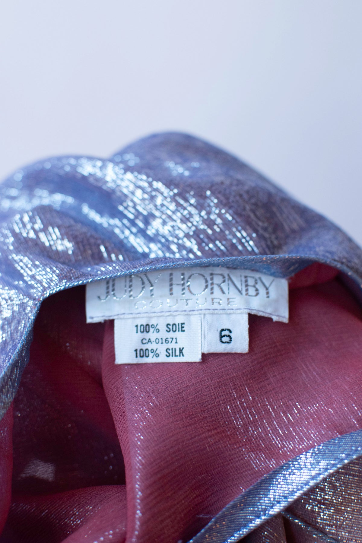 Ombre Lurex Dress | Judy Hornby