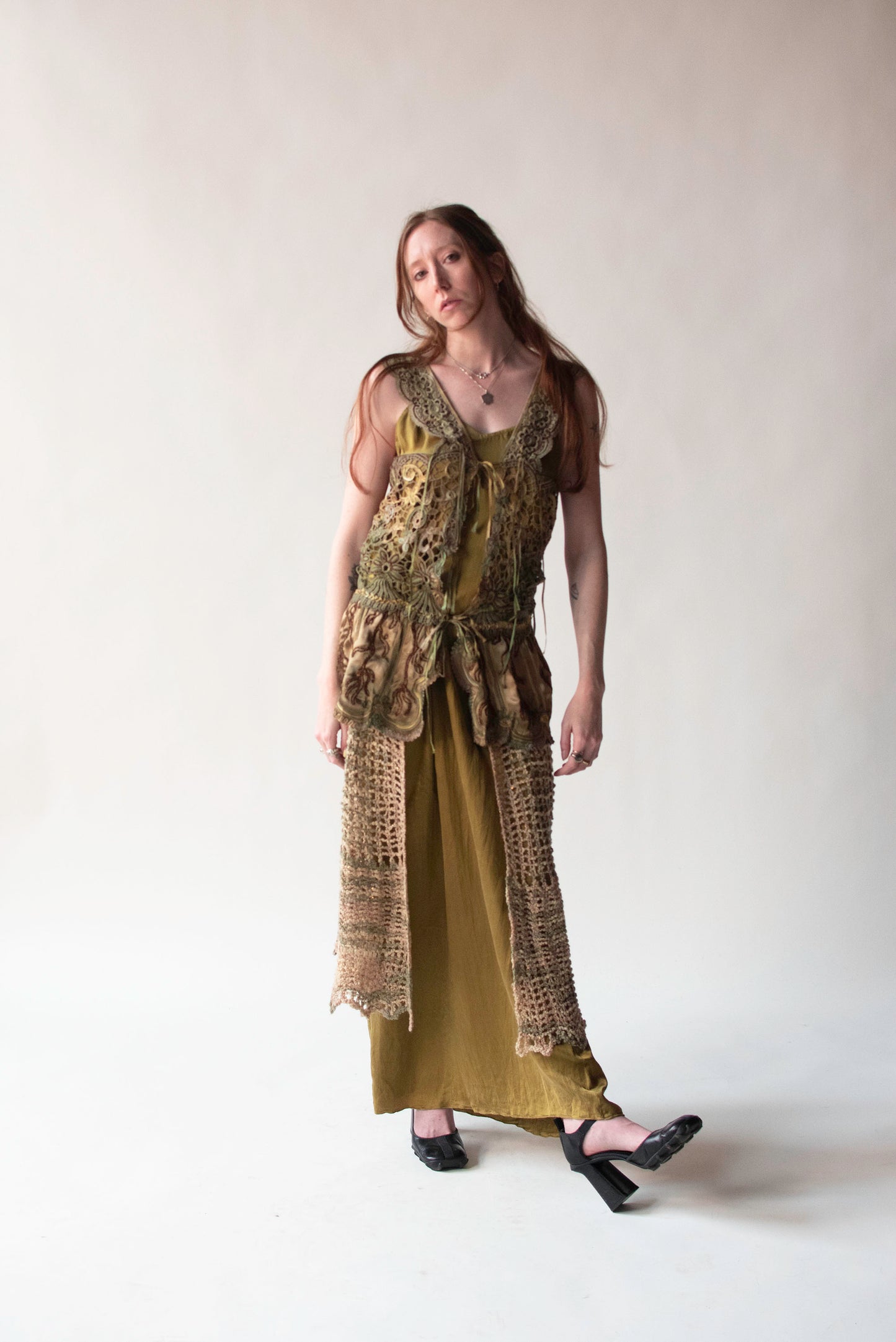 Mixed Media Vest | Mali Lietta Cavalli