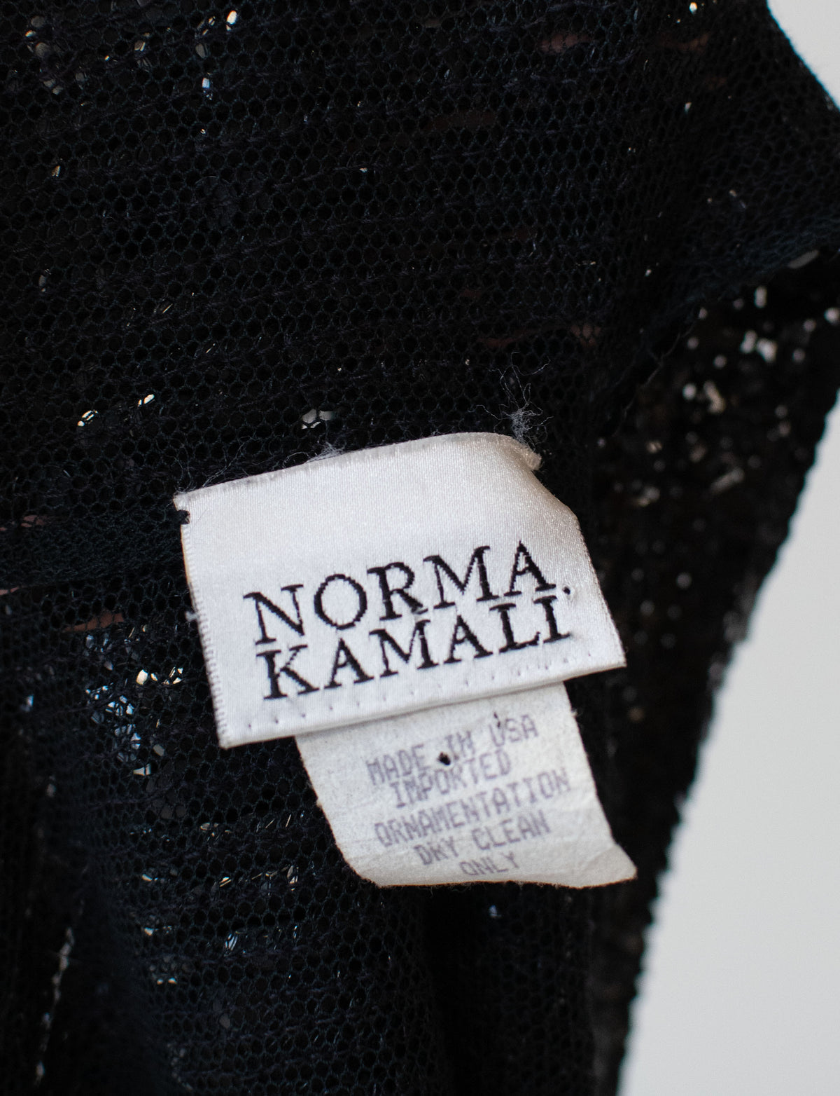 Sequin Tabard | Norma Kamali