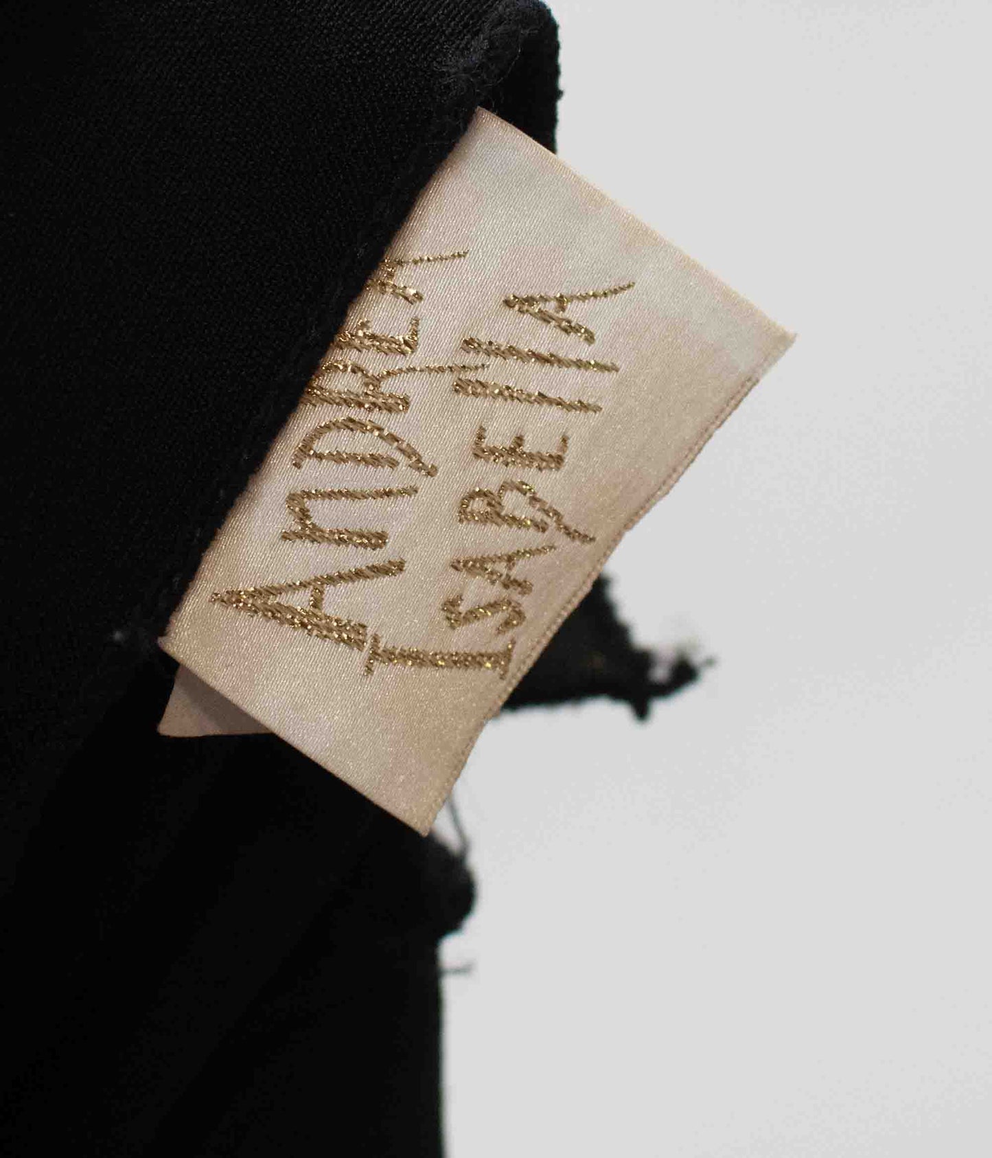 1990s Black Mini Dress | Andrea Isabella