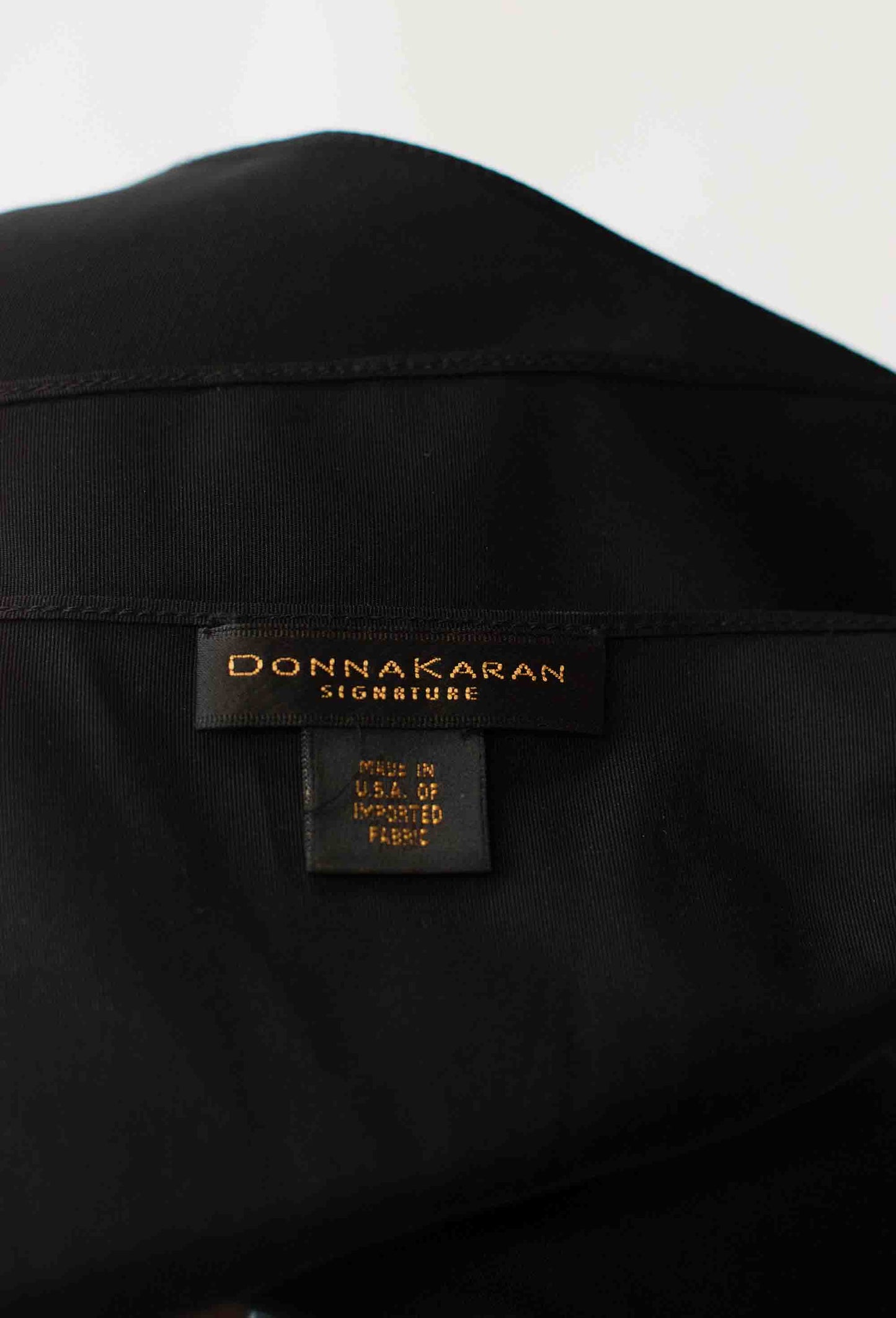 1990s Black Dress | Donna Karan