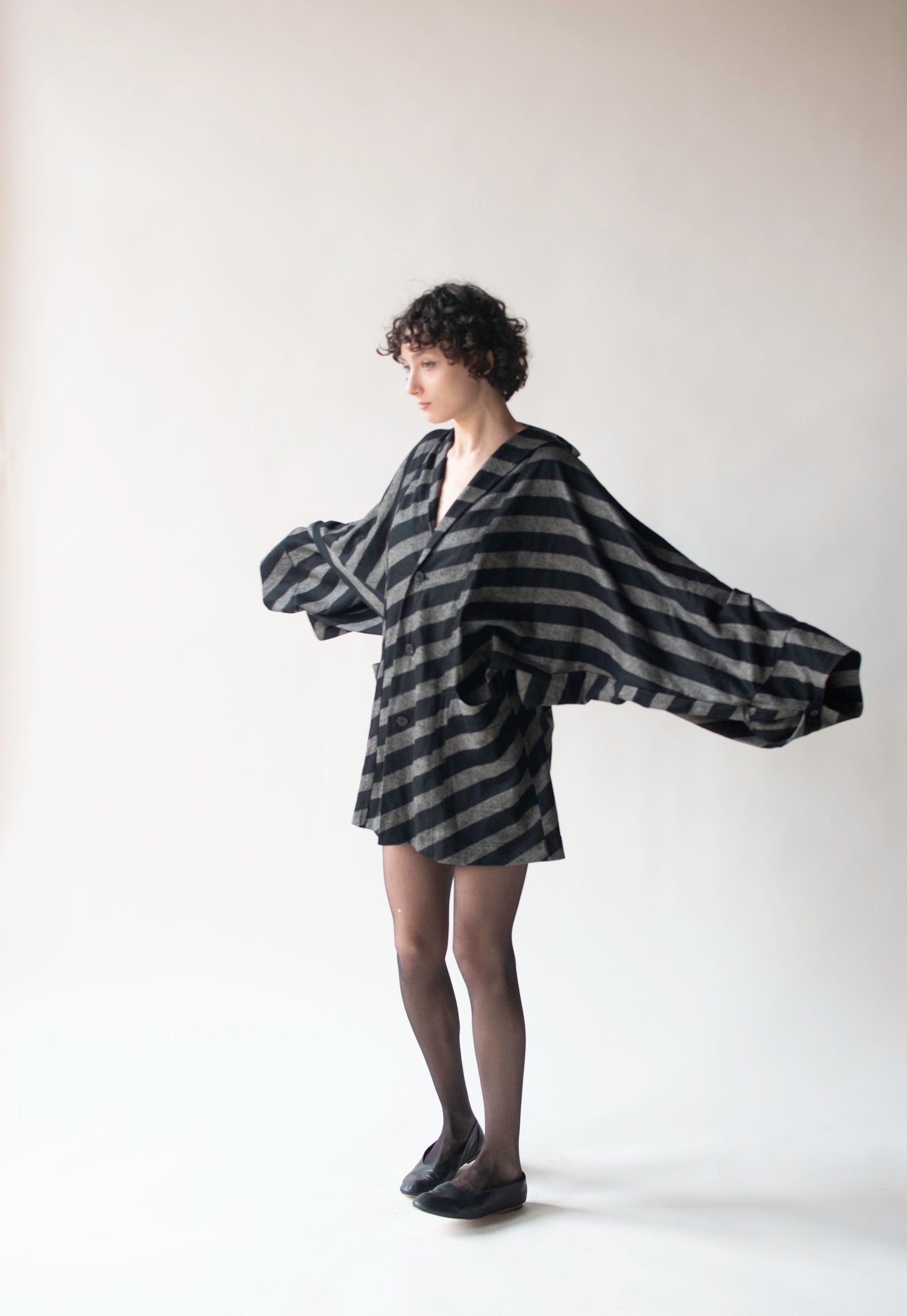 Striped Knit Dress | Issey Miyake