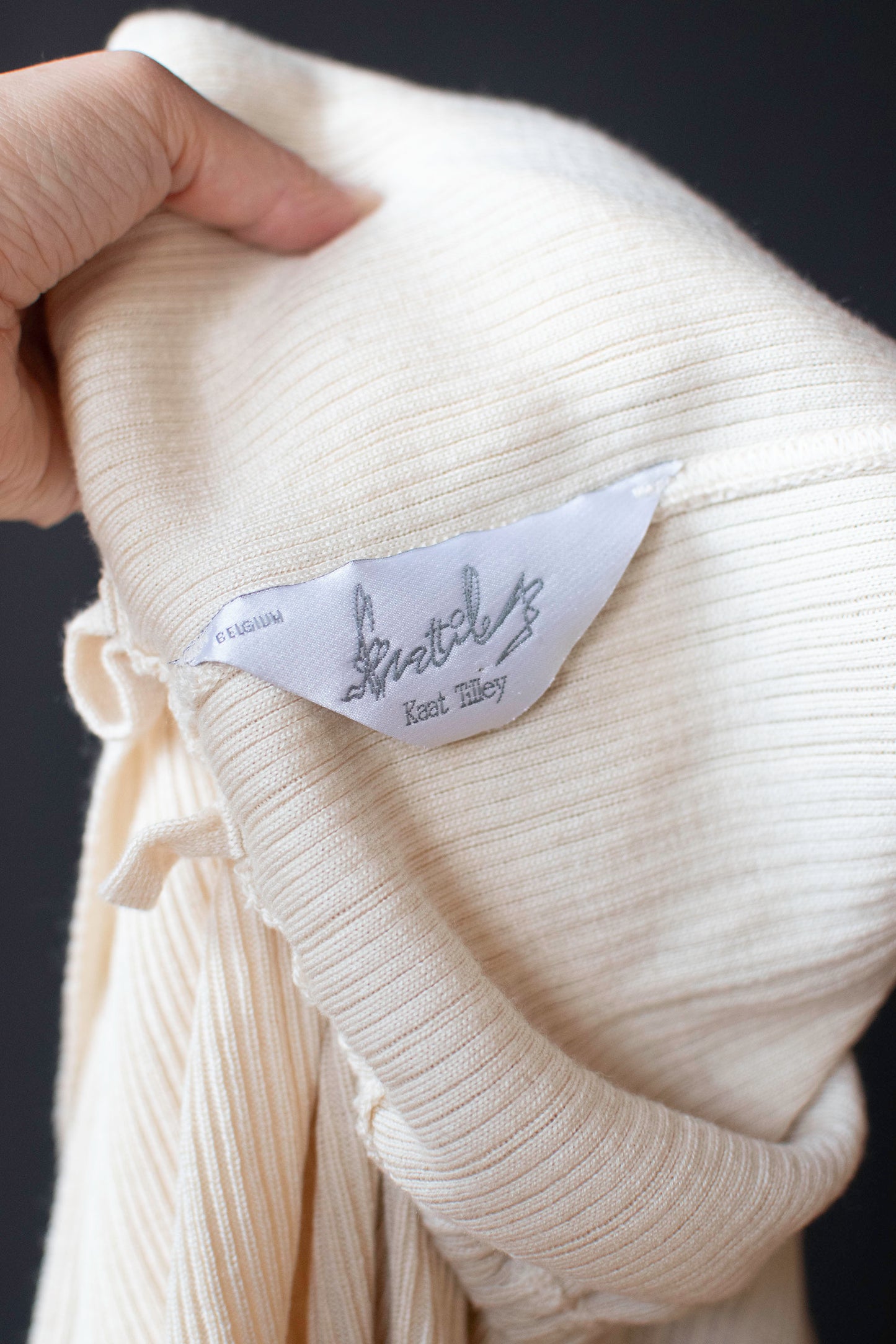 Ribbed Knit Skirt | Kaat Tilley