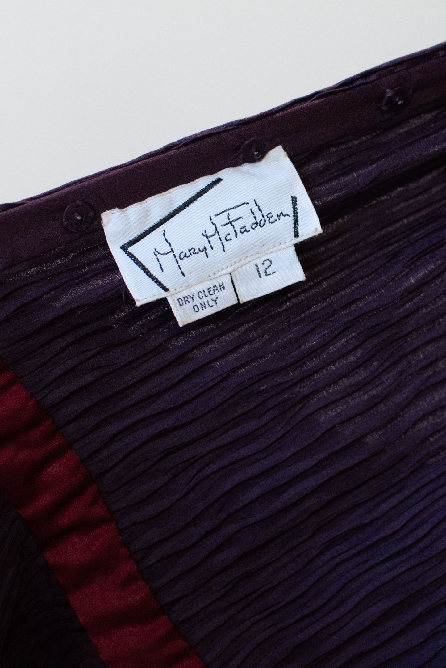 Color Block Plisse Dress | Mary McFadden