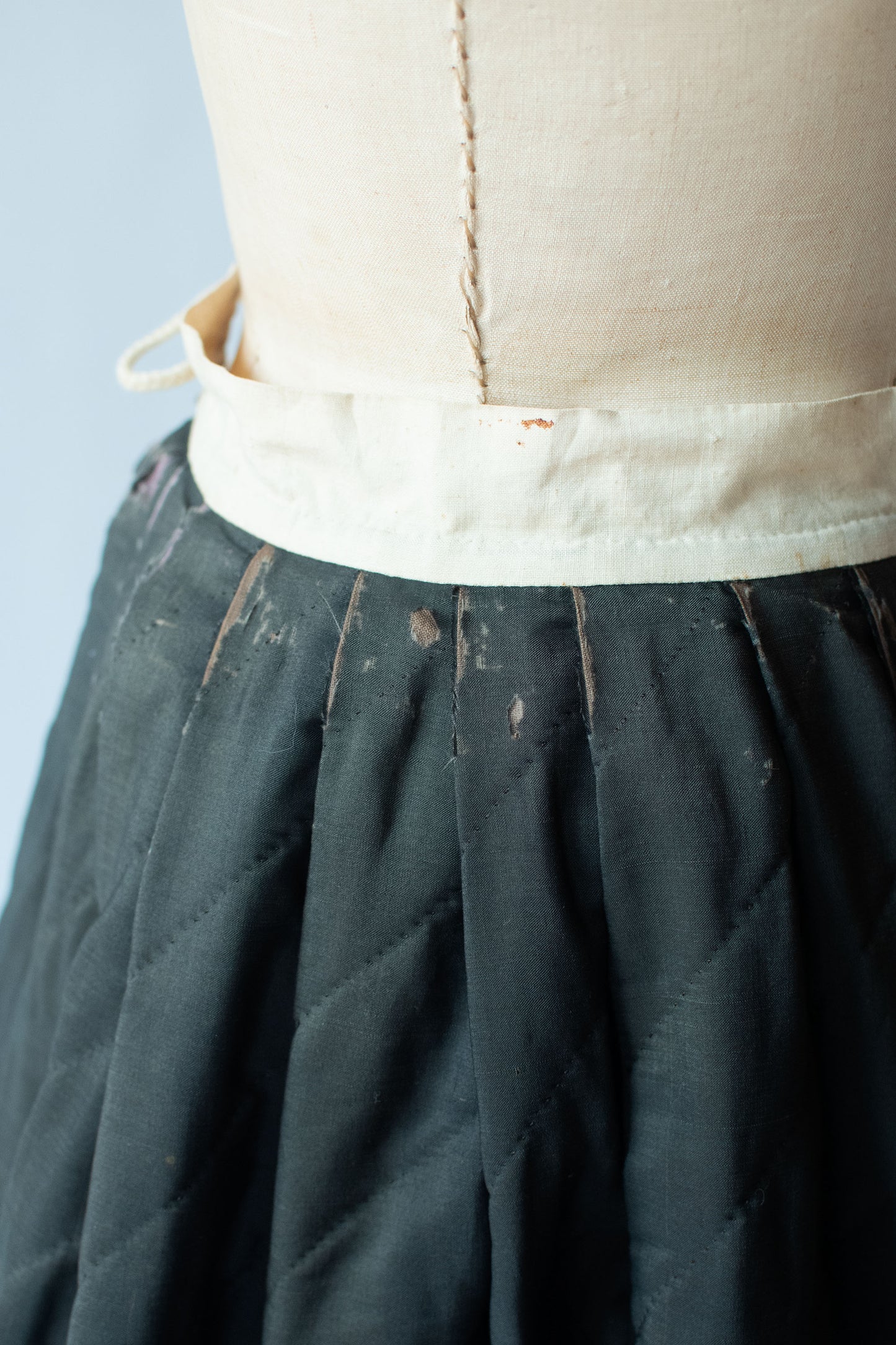 Antique Quilted Petticoat