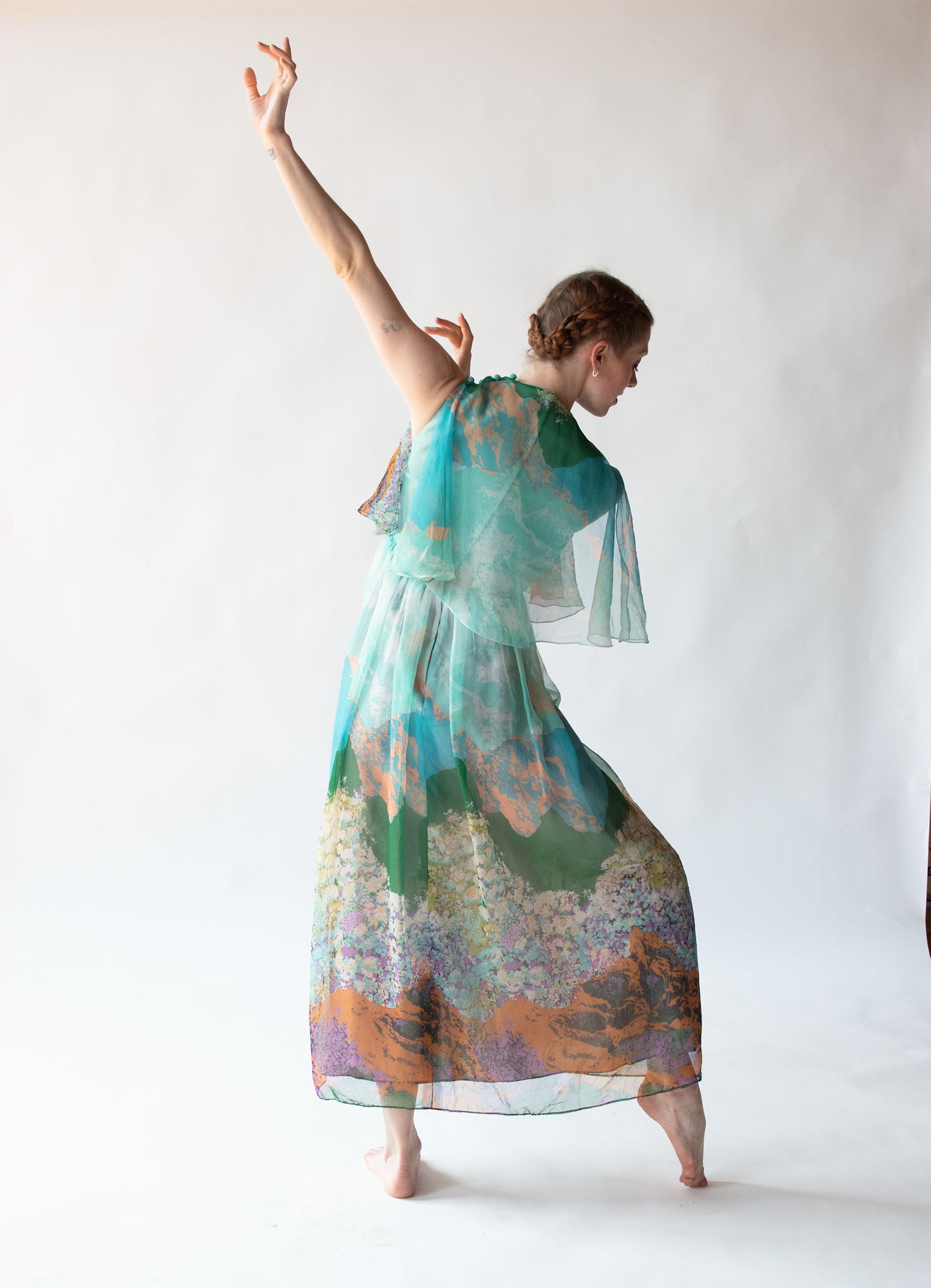 1970s Mountain View Dress