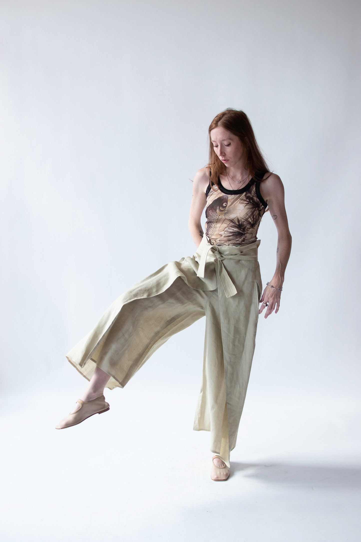 1990s Paperbag Waist Pants | Parachute