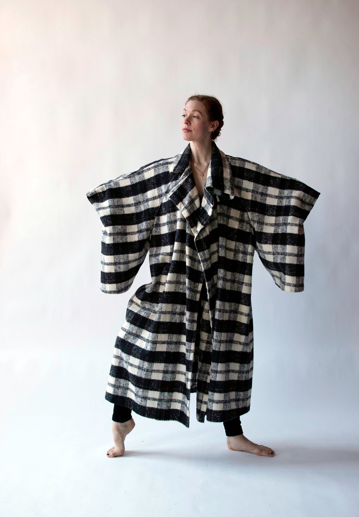 Plaid Coat | Comme Des Garcons FW 1986