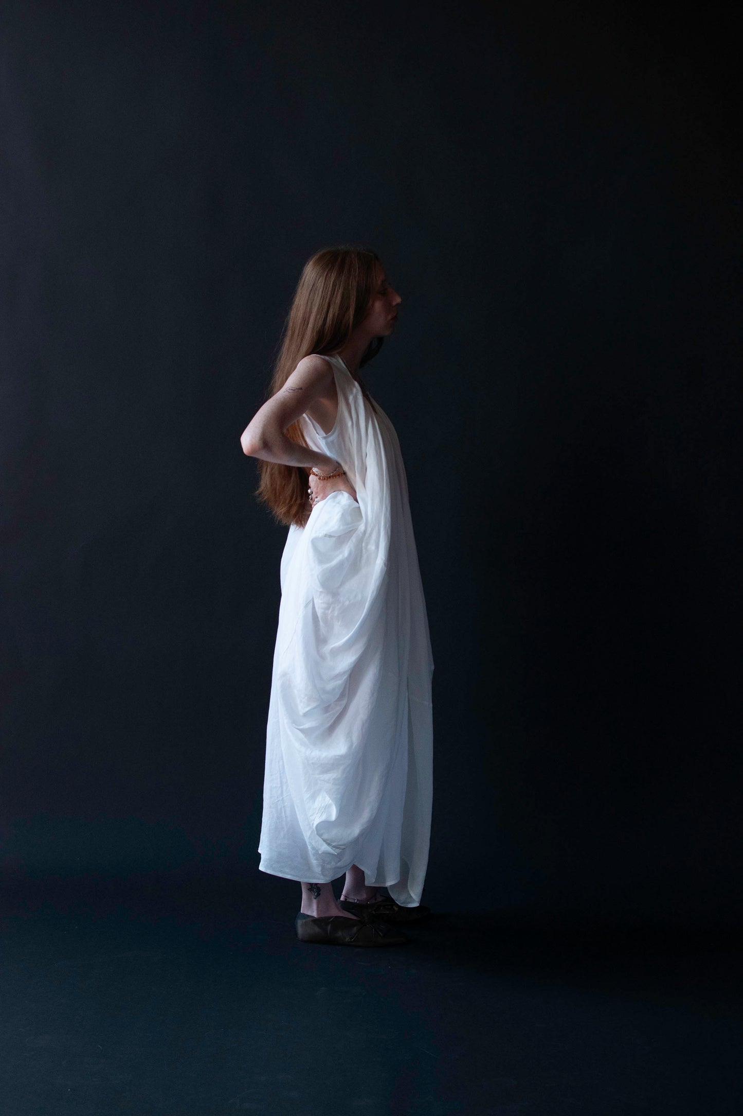 Voluminous White Dress | Junya Watanabe Comme des Garçons