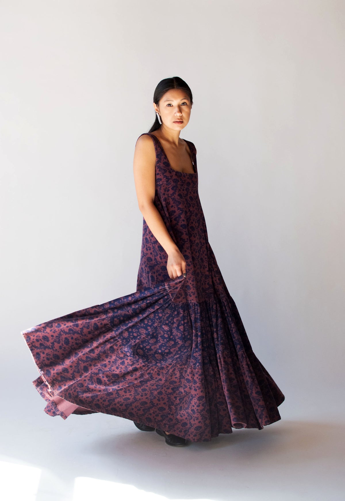 1970s Corduroy Dress | Laura Ashley