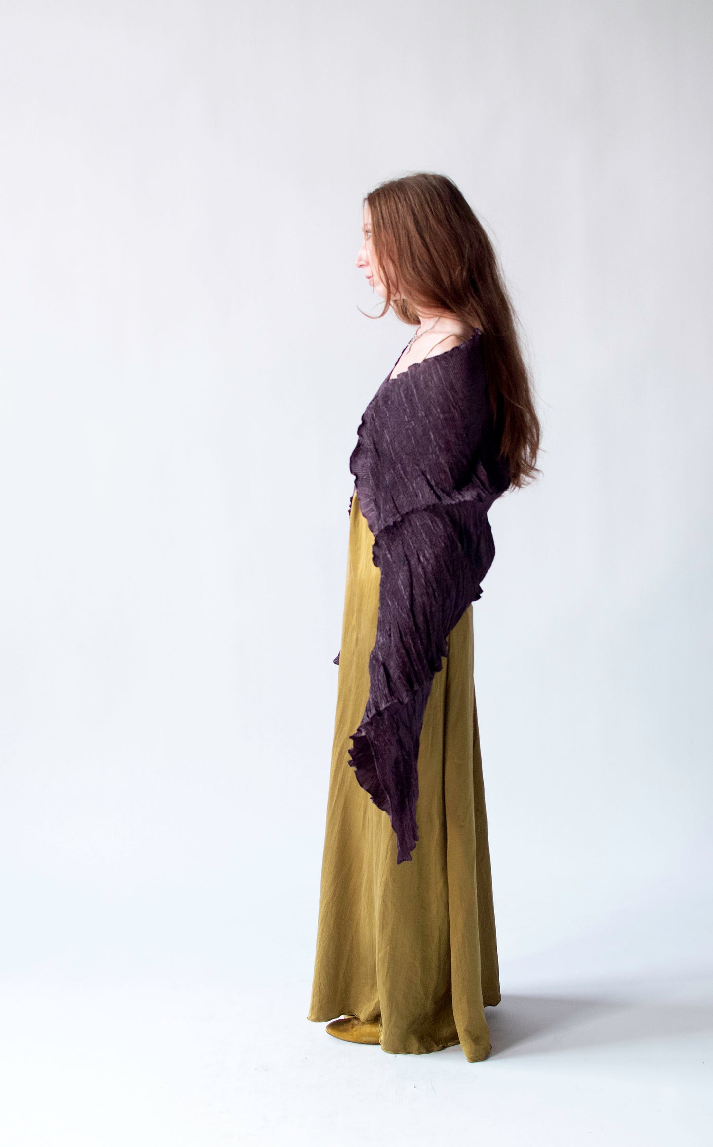 Plum Plisse Top | Jo Buckler