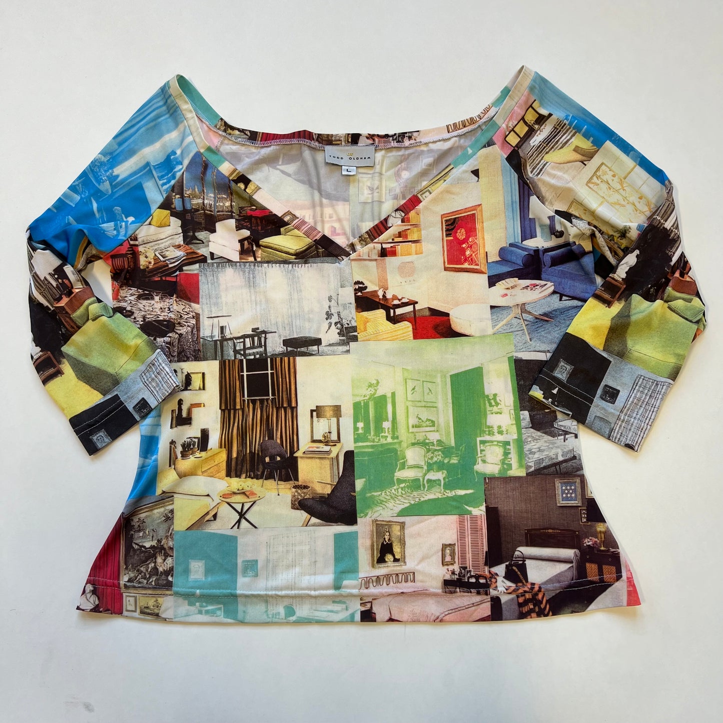 Photo Print Shirt | Todd Oldham