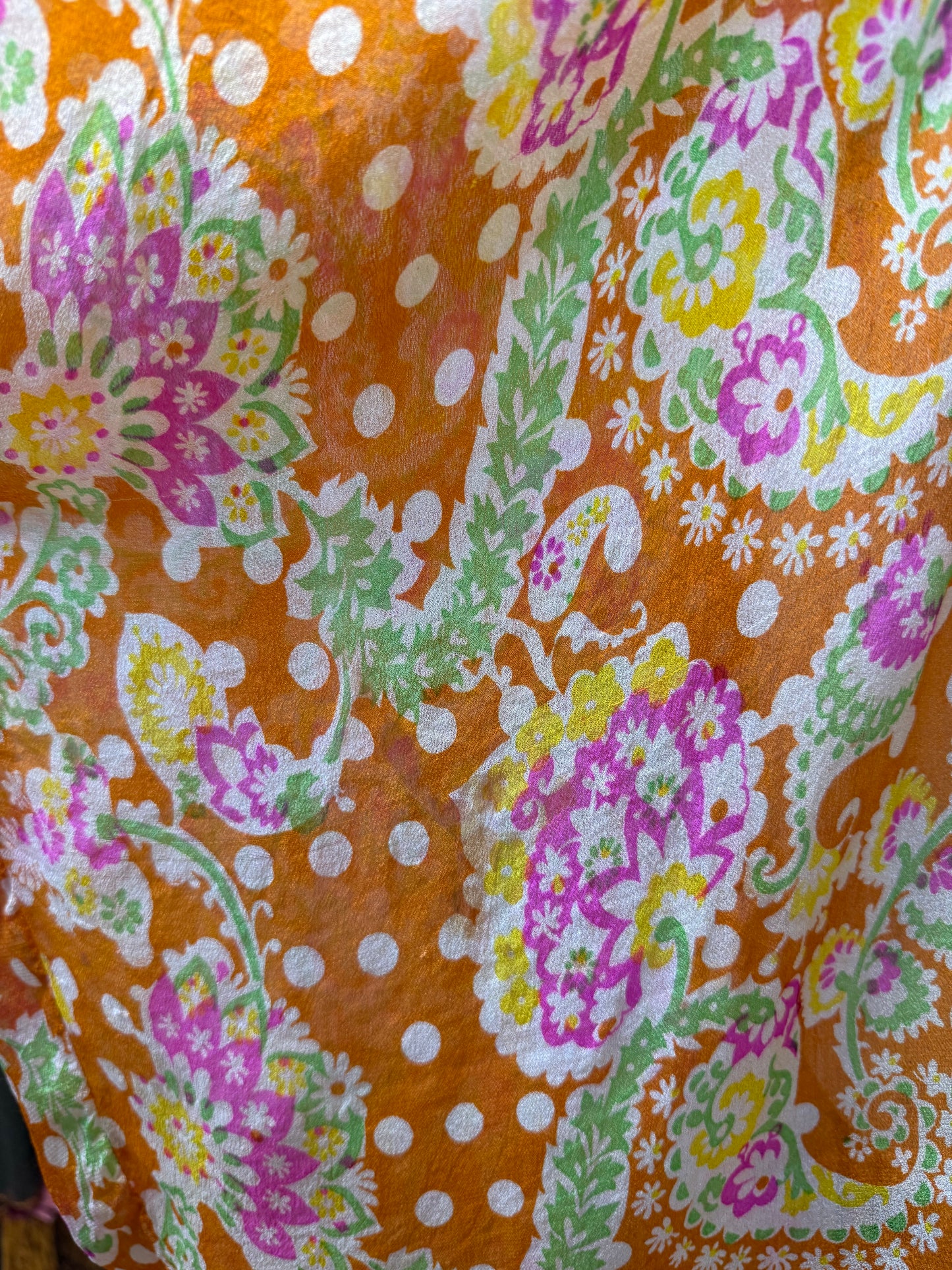 1960s Silk Caftan
