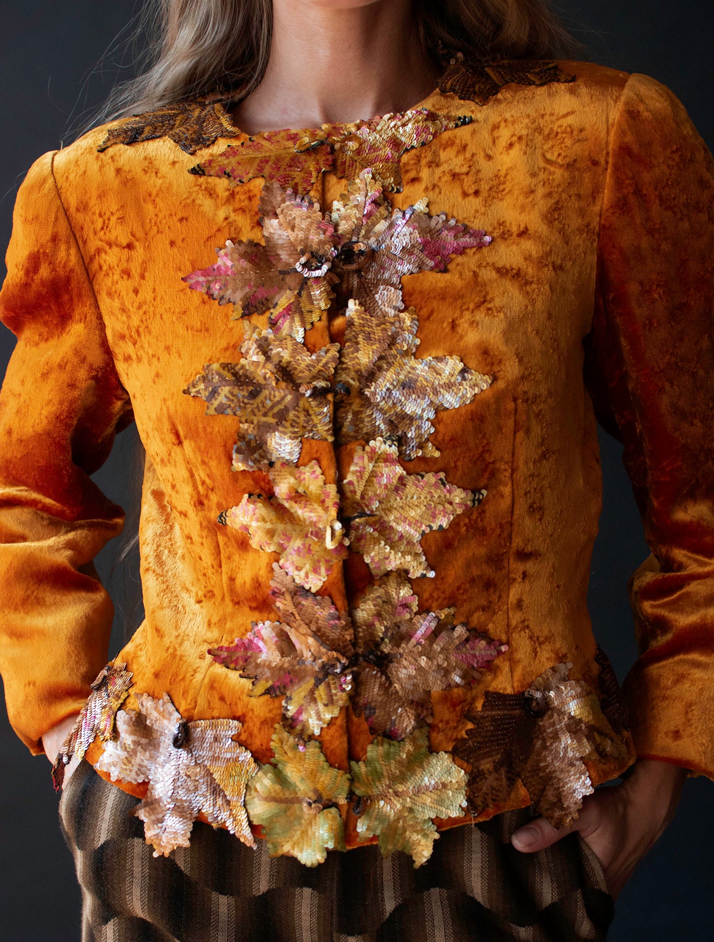 1980s Velvet Jacket | Bill Blass FW 1985/86