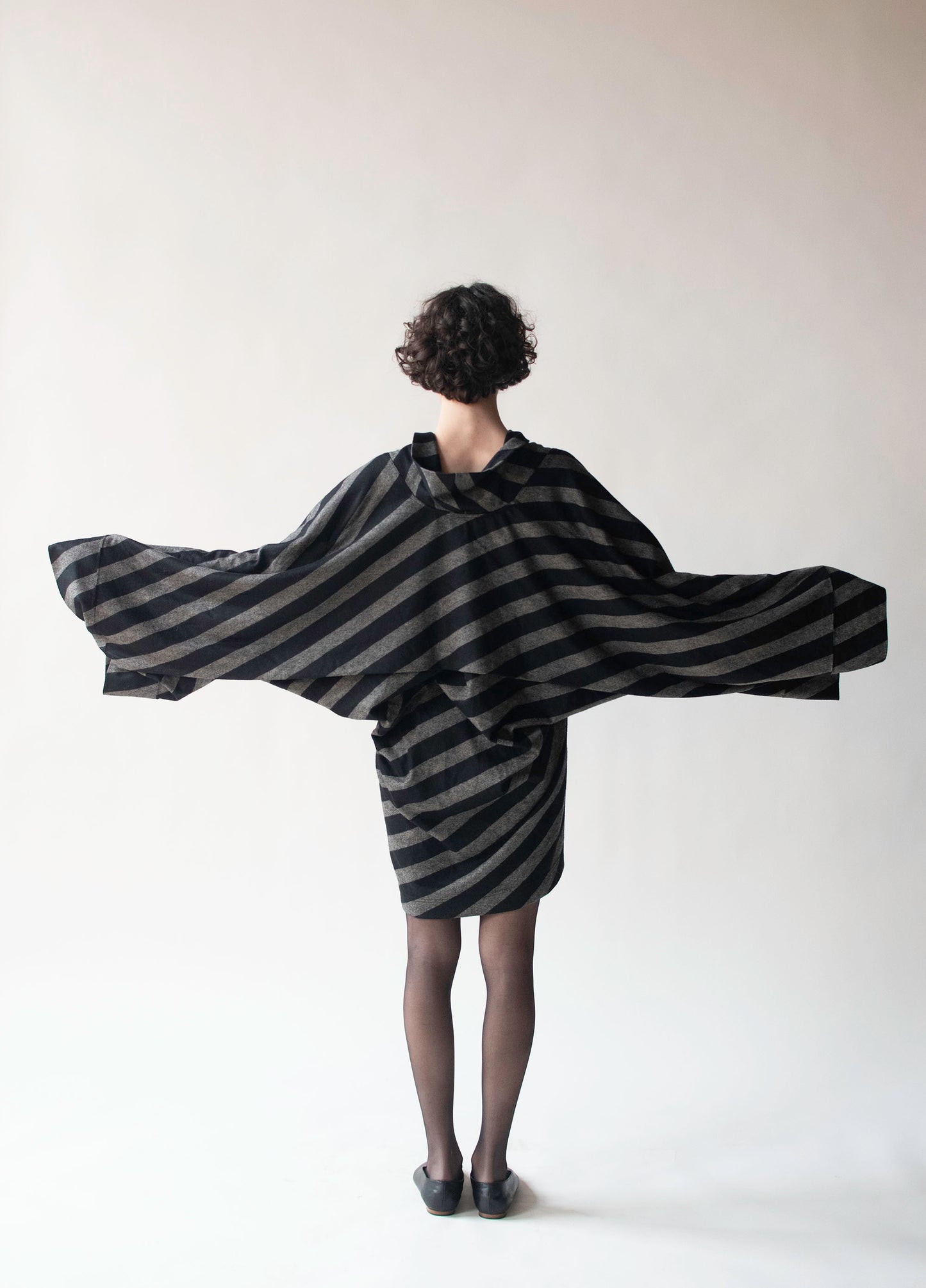 Striped Knit Dress | Issey Miyake