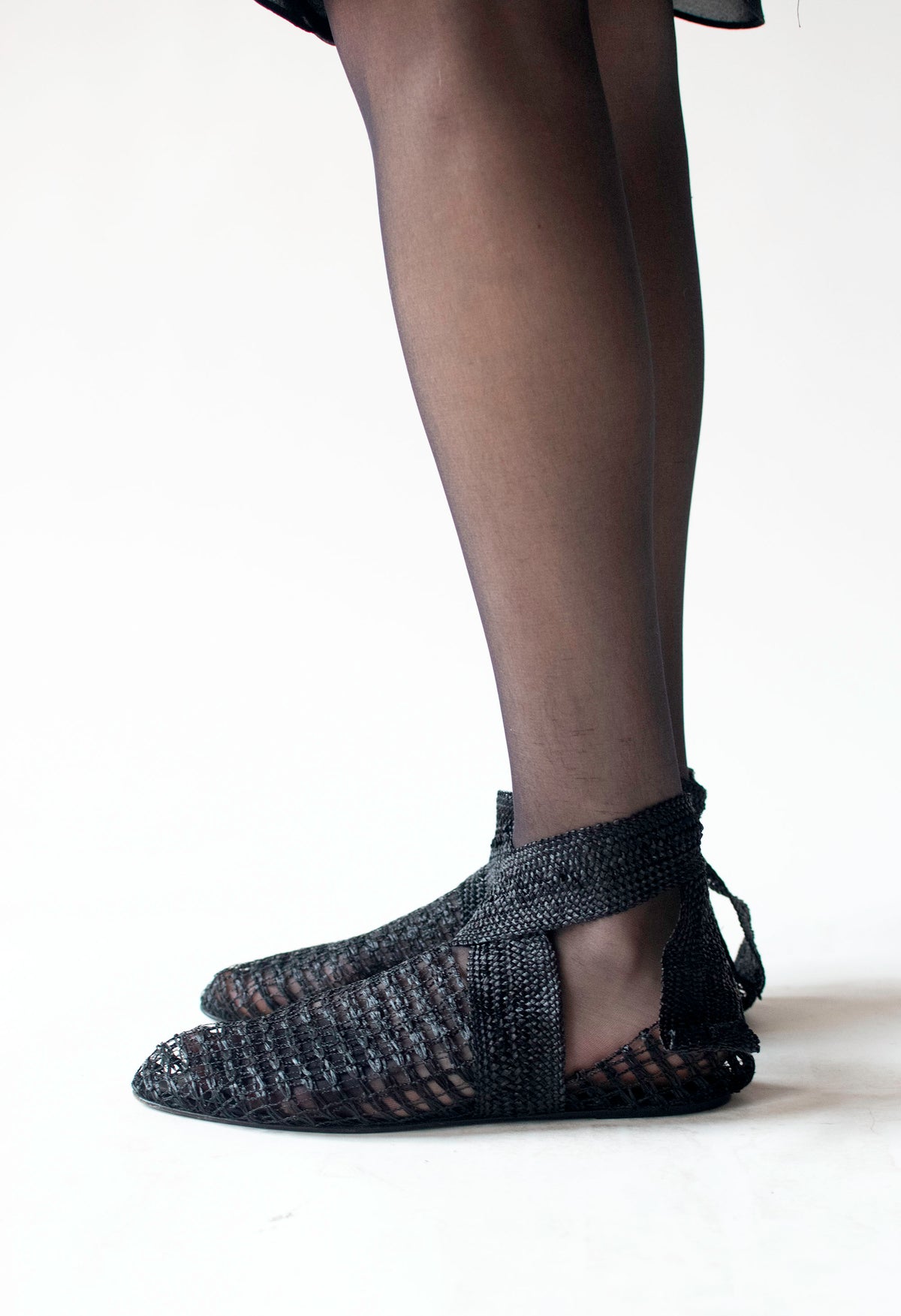 Raffia Flats | Romeo Gigli
