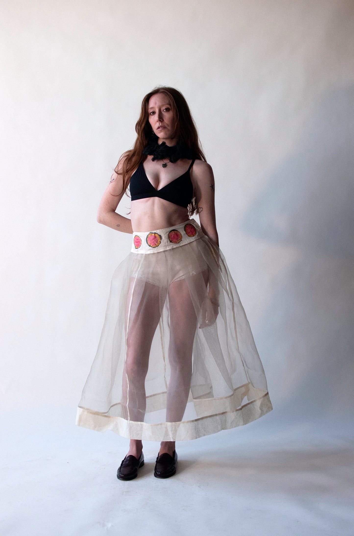 1950s Painted Crinoline