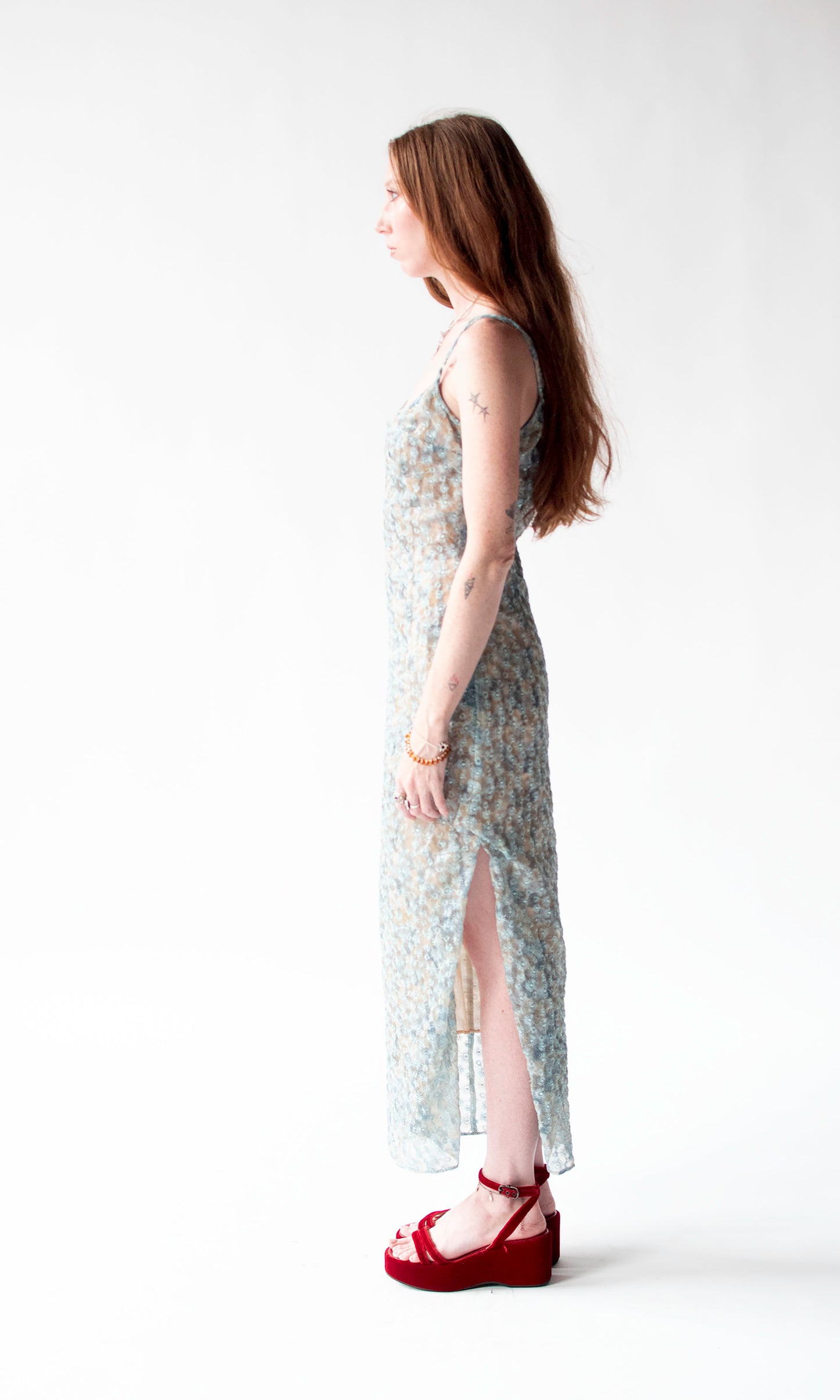 1990s Embroidered Dress| Cynthia Rowley