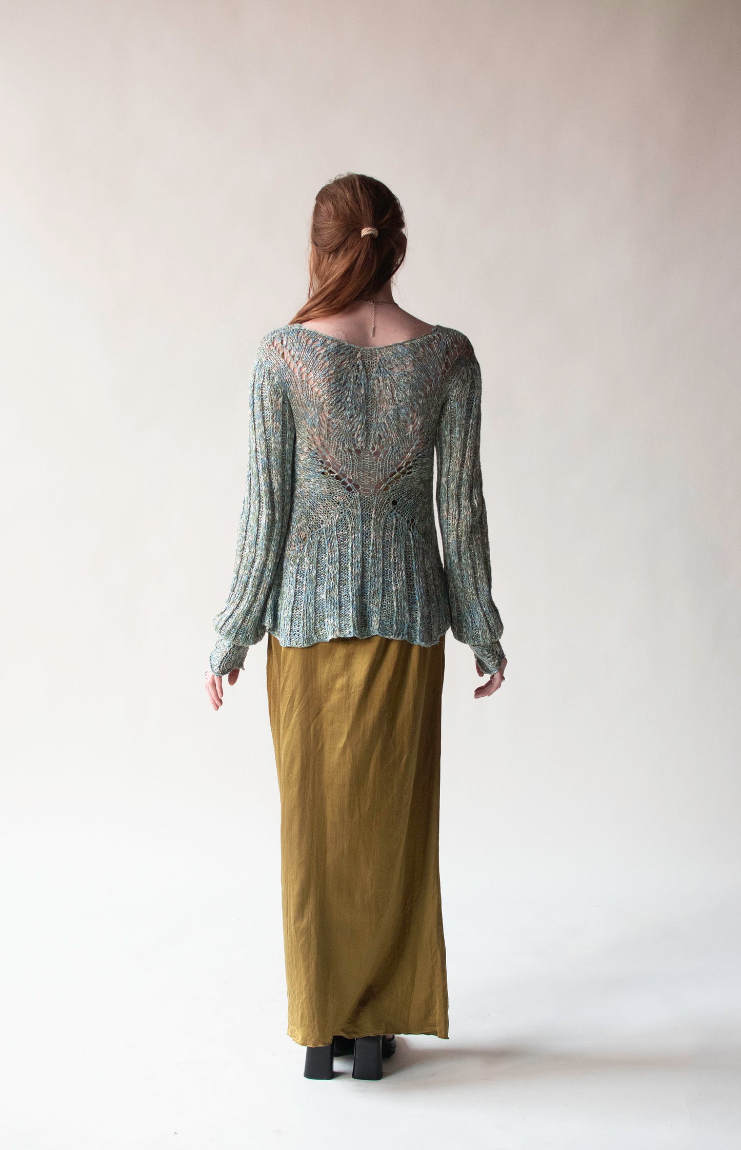 Seafoam Knit Sweater | Lotte Gabole