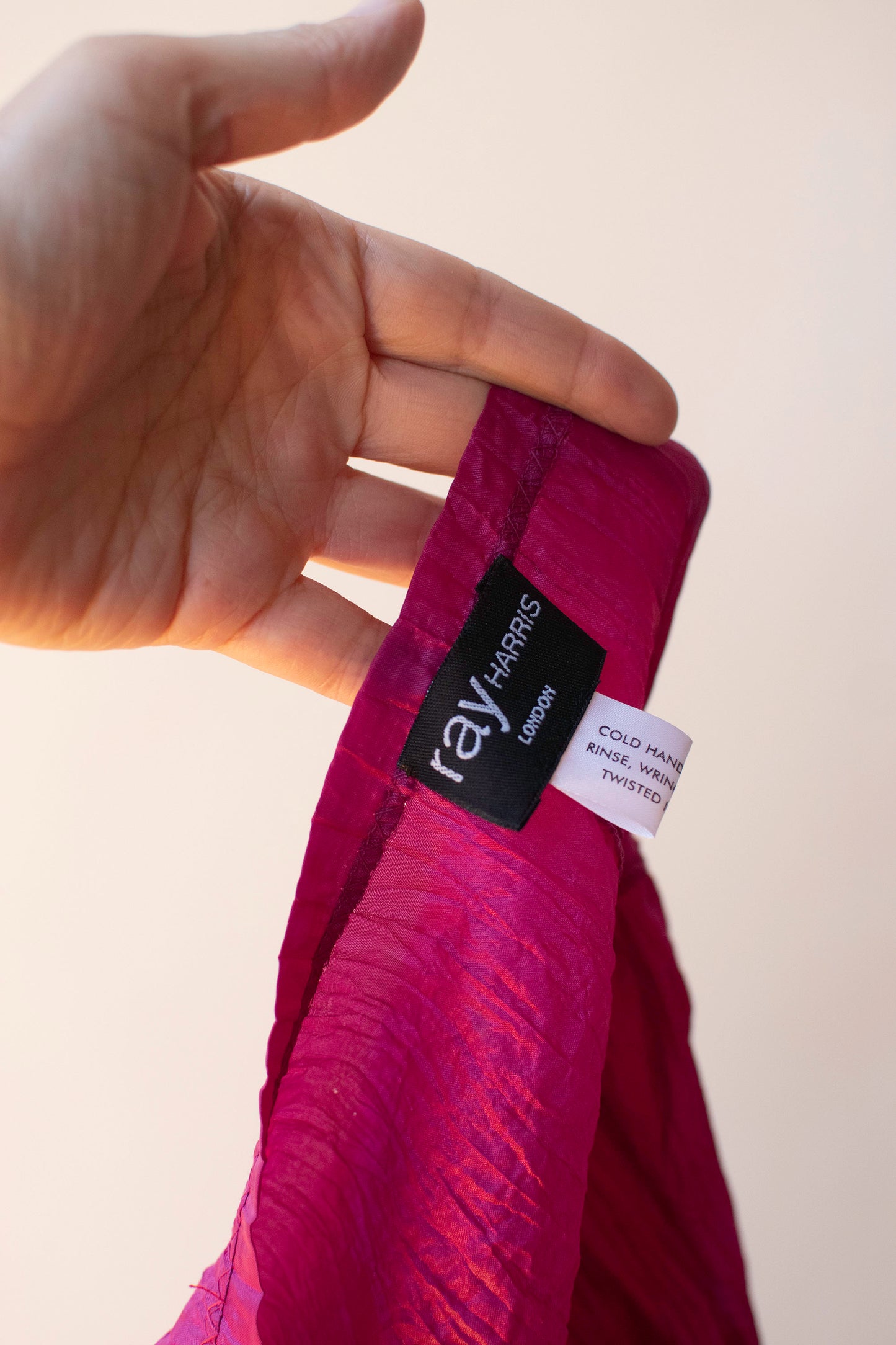 Magenta Plisse Dress | Ray Harris