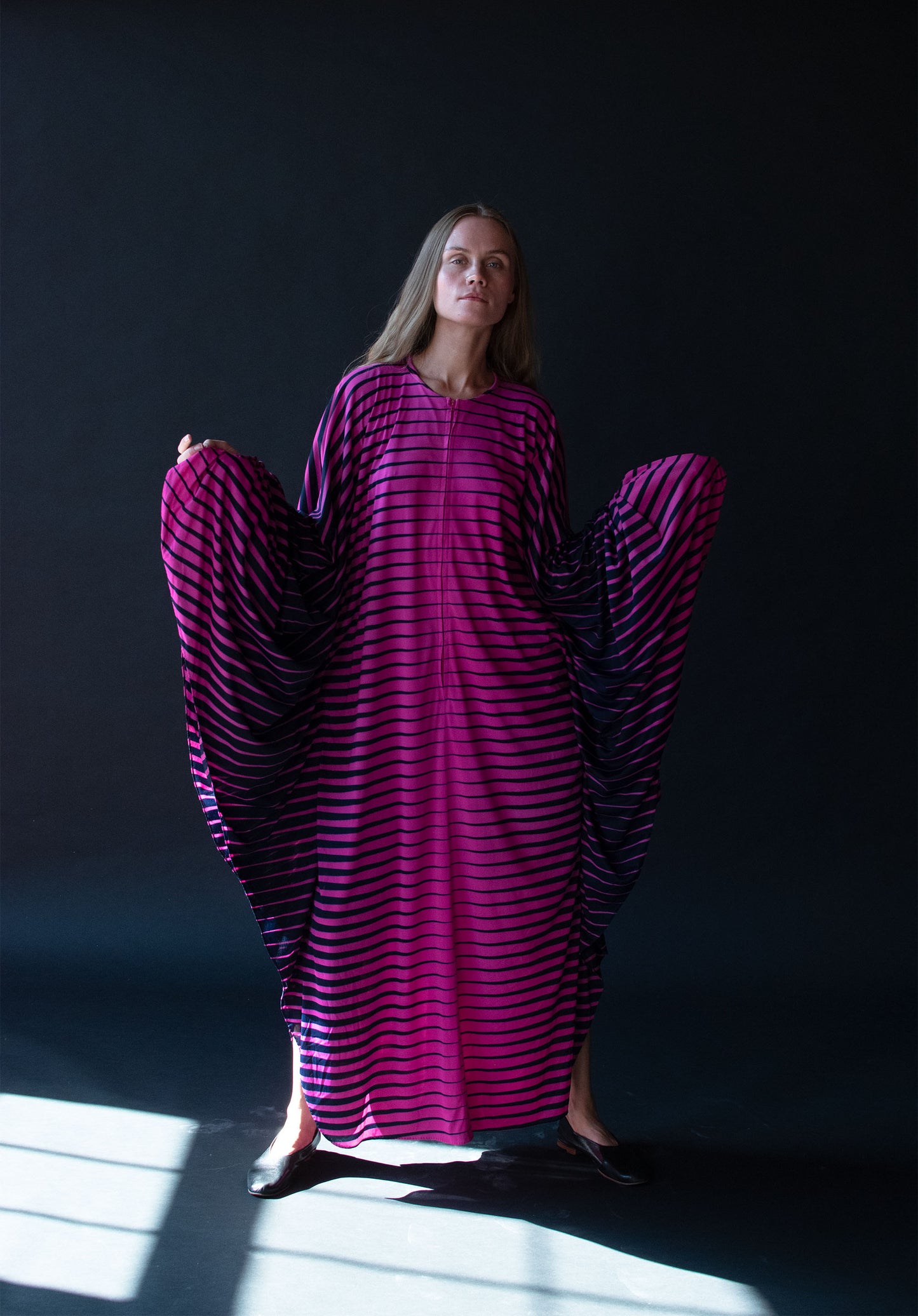 1970s Striped Caftan | Georgie Keyloun