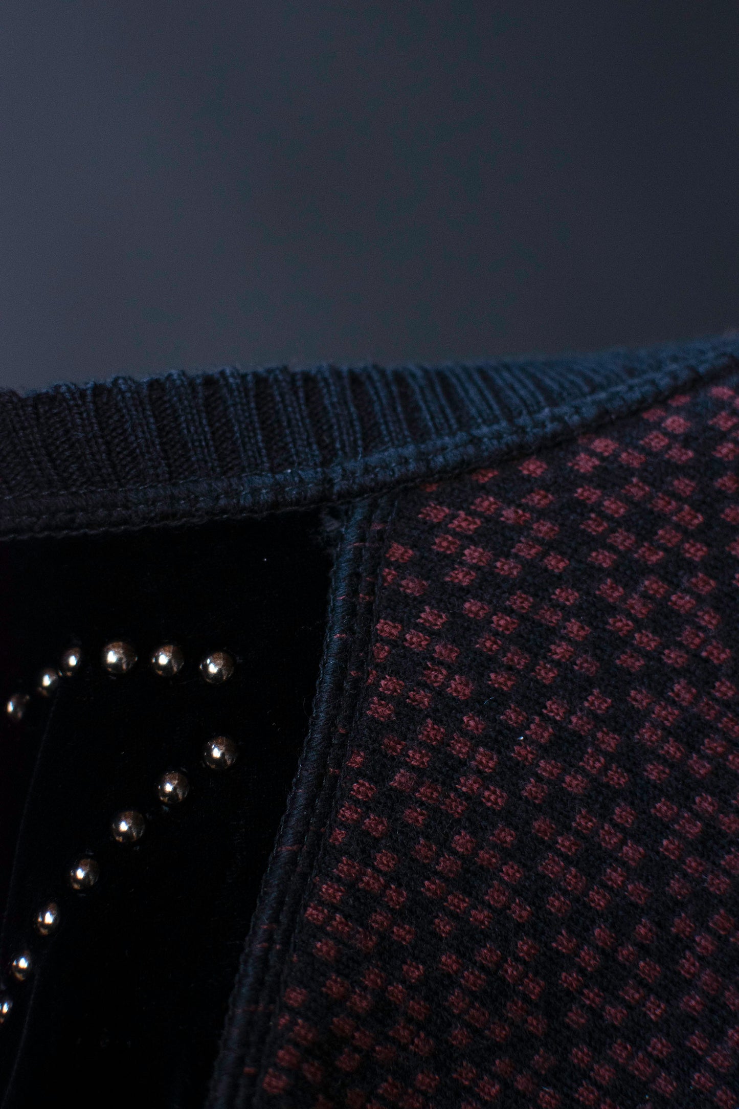 Mixed Print Embellished Cardigan | Jean Paul Gaultier FW 1988 “Les Pensionnats”