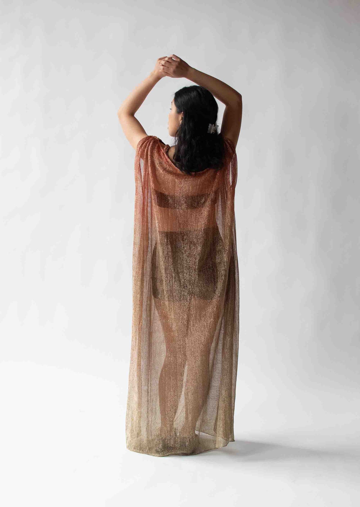 1970s Ombre Lurex Caftan | Giorgio di Sant'Angelo