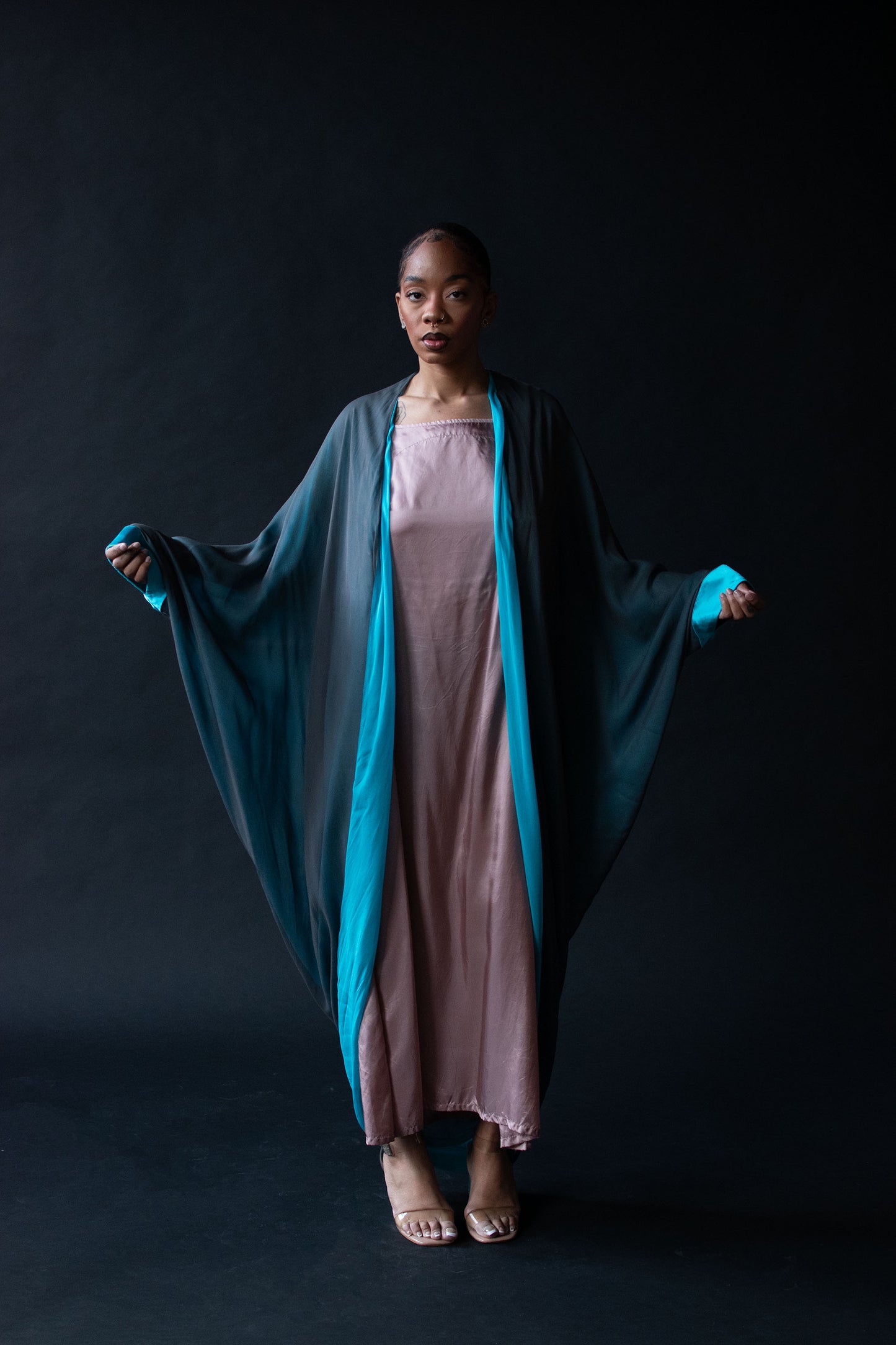 1990s Chiffon Duster | Stephen Burrows