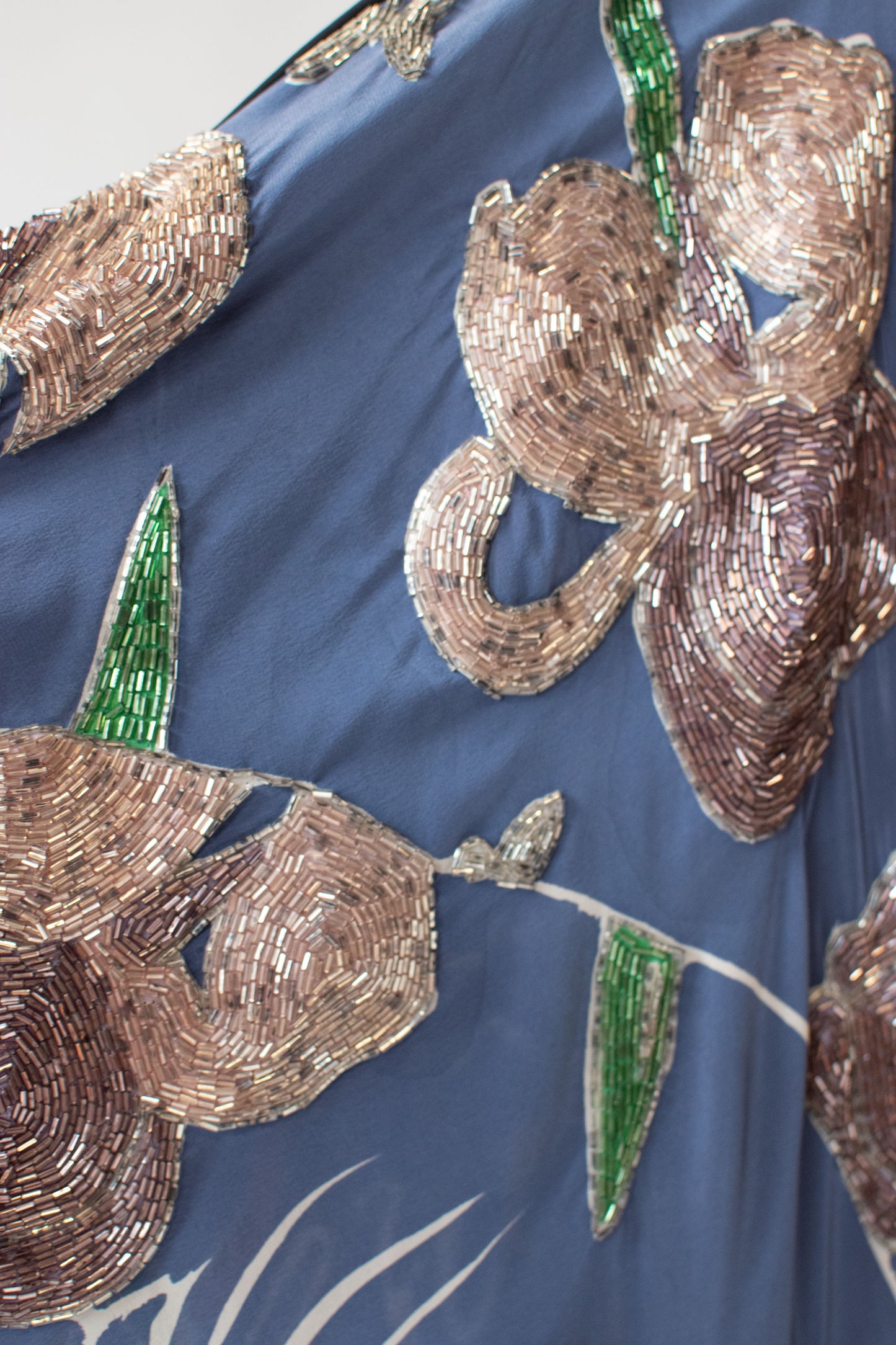 1980s Beaded Silk Caftan | Michaele Vollbracht