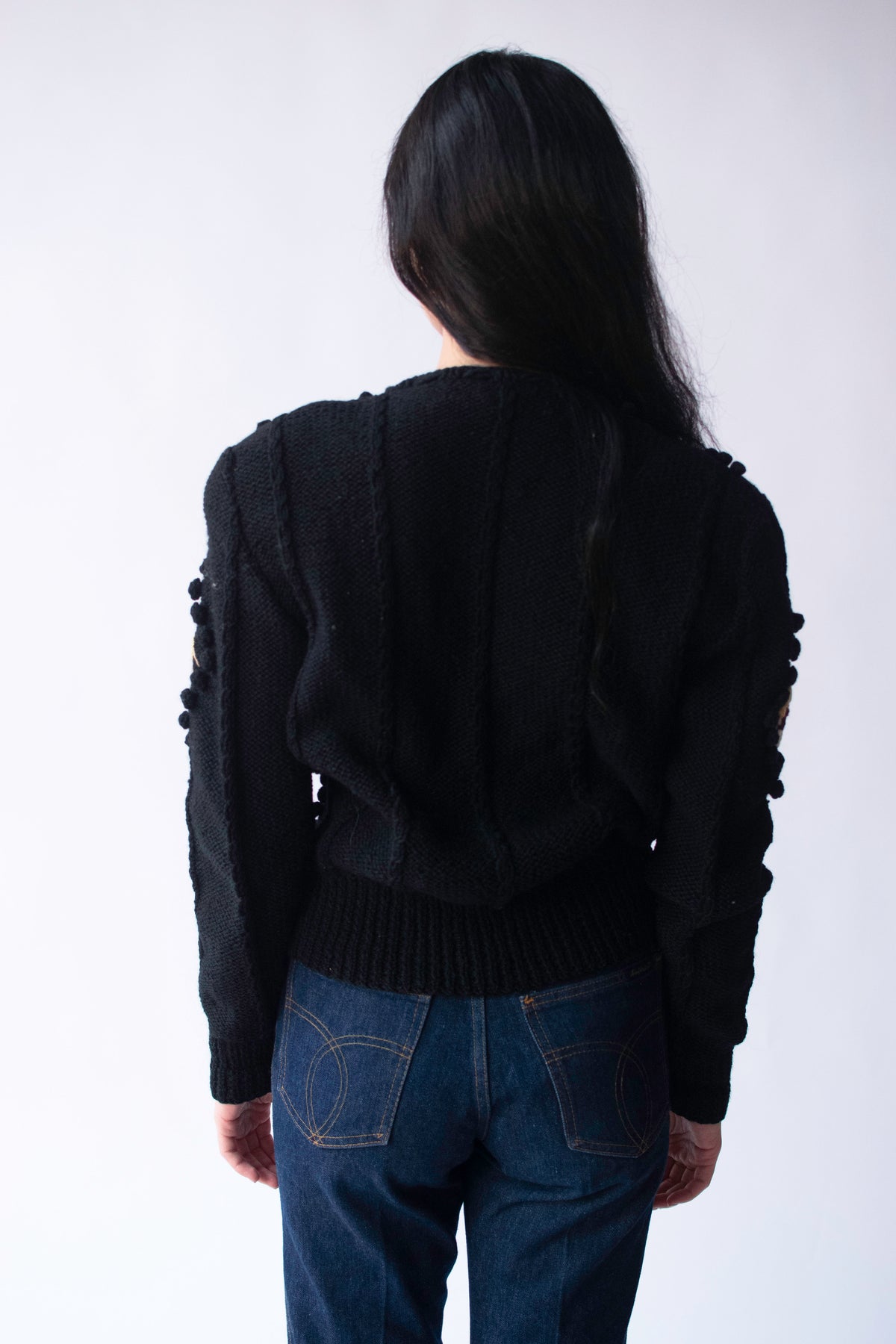 Embroidered Sweater | Norma Kamali
