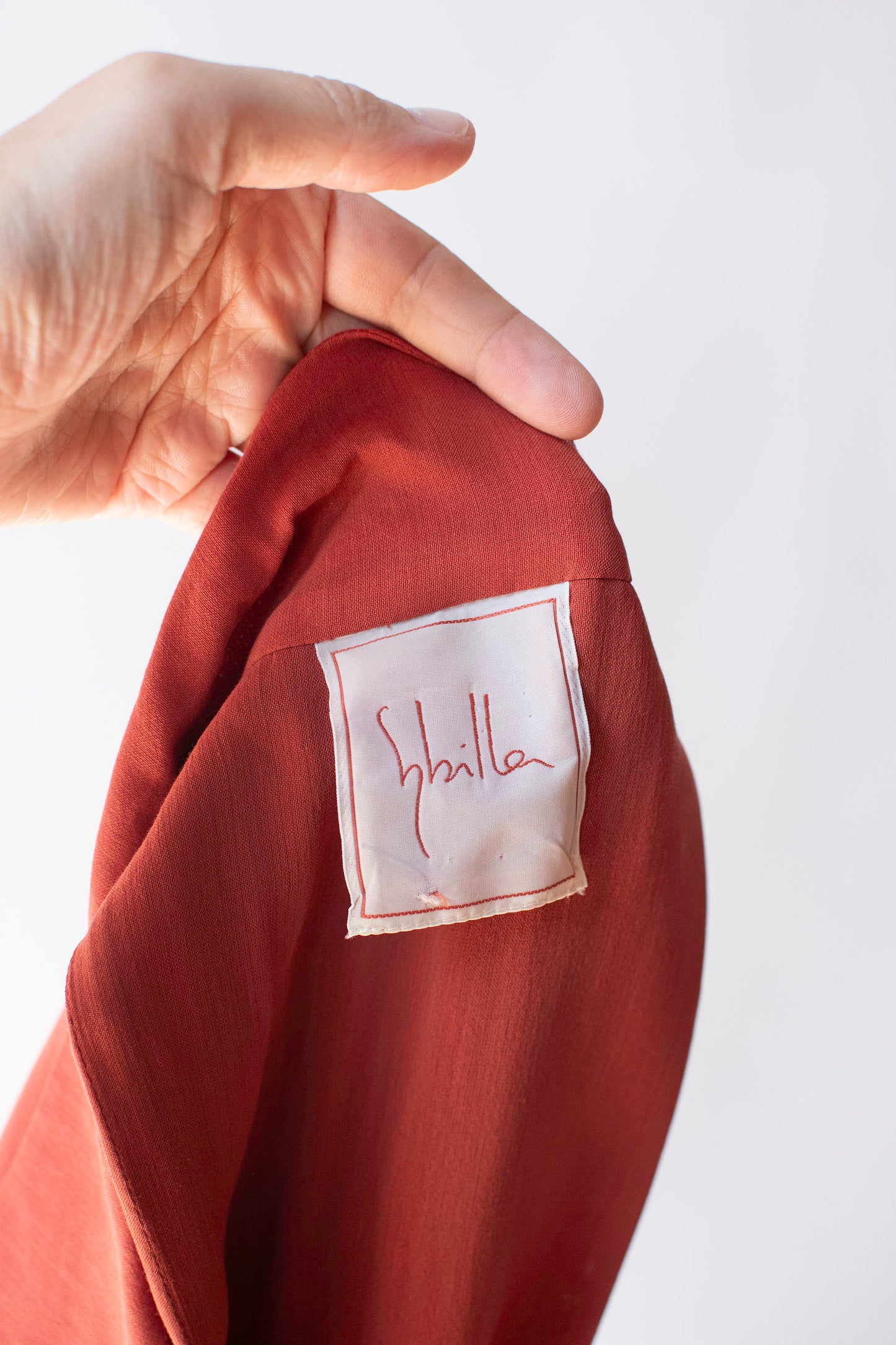 Rust Dress | Sybilla