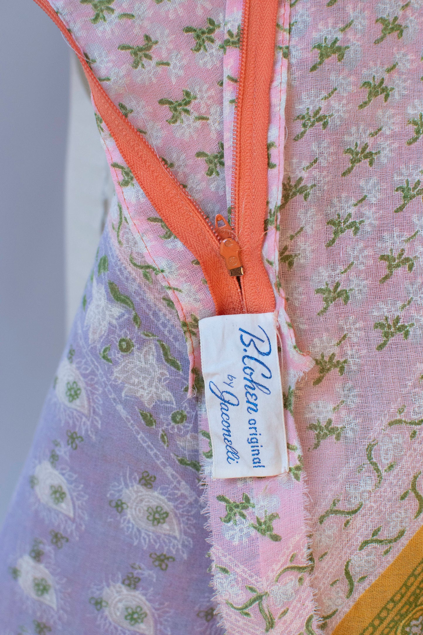 1970s Bandanna Print Caftan | B.Cohen by Jaconelli